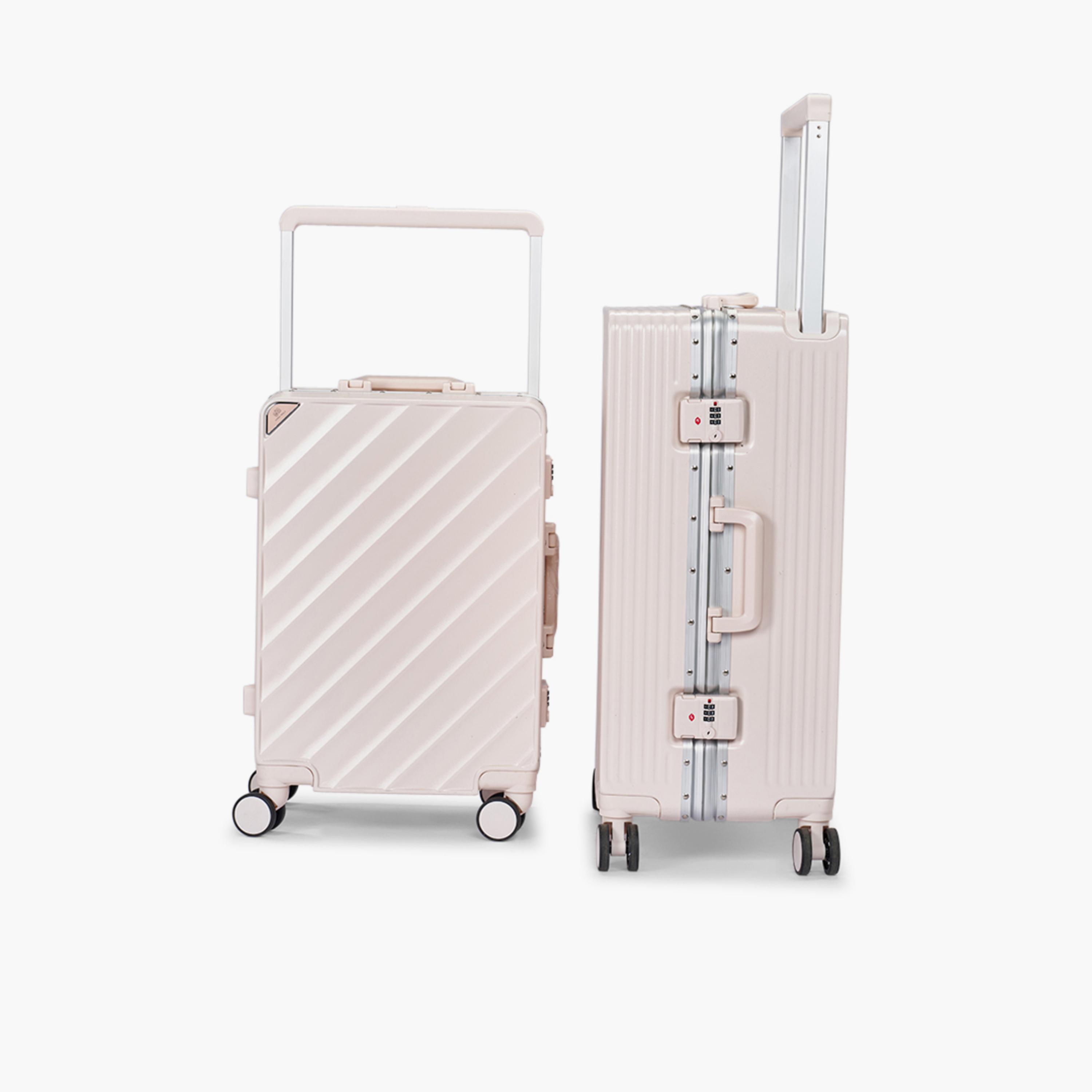 Limra Set of 2 Polycarbonate with ABS Hard-Sided 4-Wheeler Spinner Trolley Bag with TSA Lock-travel-luggagesandbags-luggage-image-5