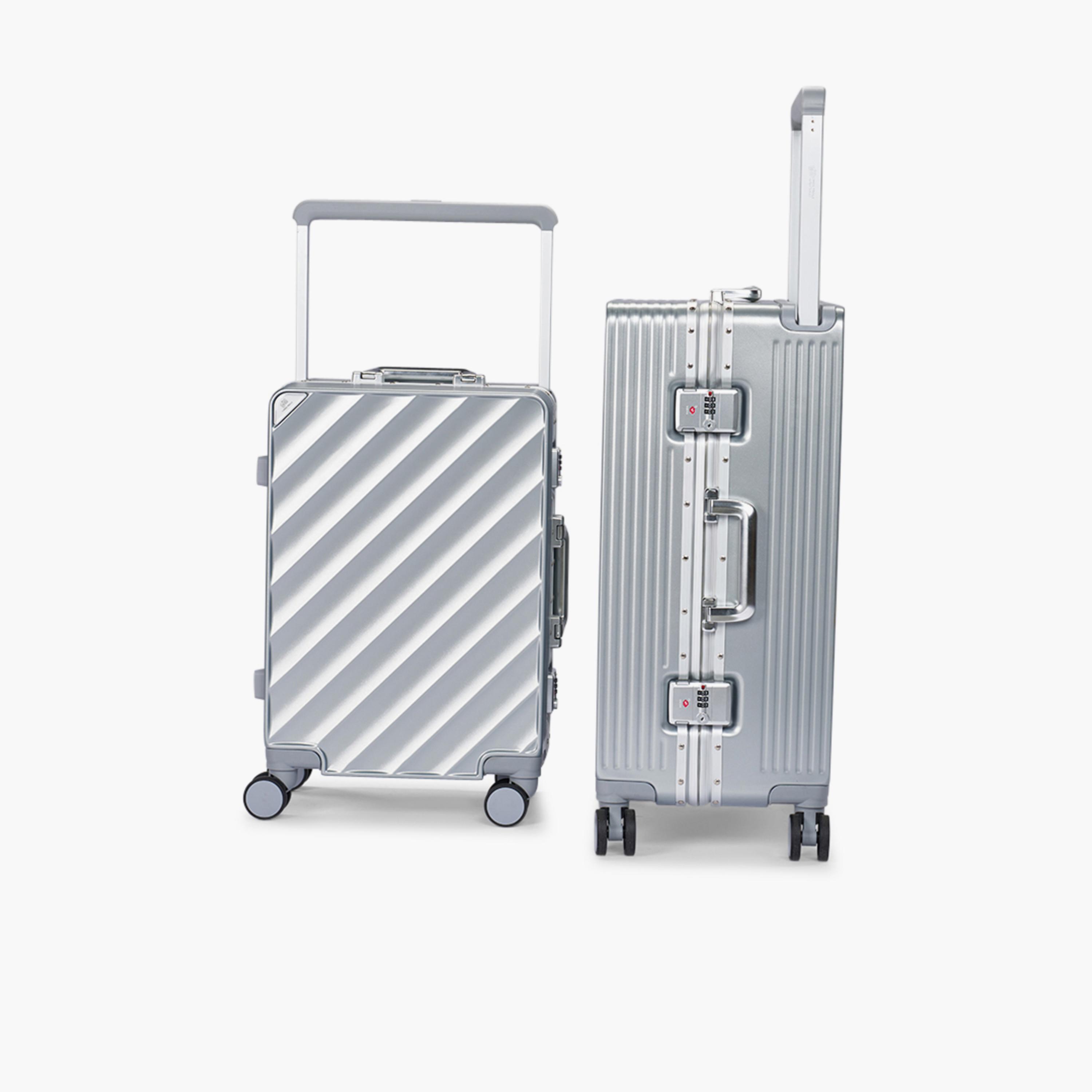 ليمرا - طقم شنطتين سفر بولي كربونات مع ABS جوانب صلبة أربع عجلات دوارة قفل TSA-travel-luggagesandbags-luggage-image-5