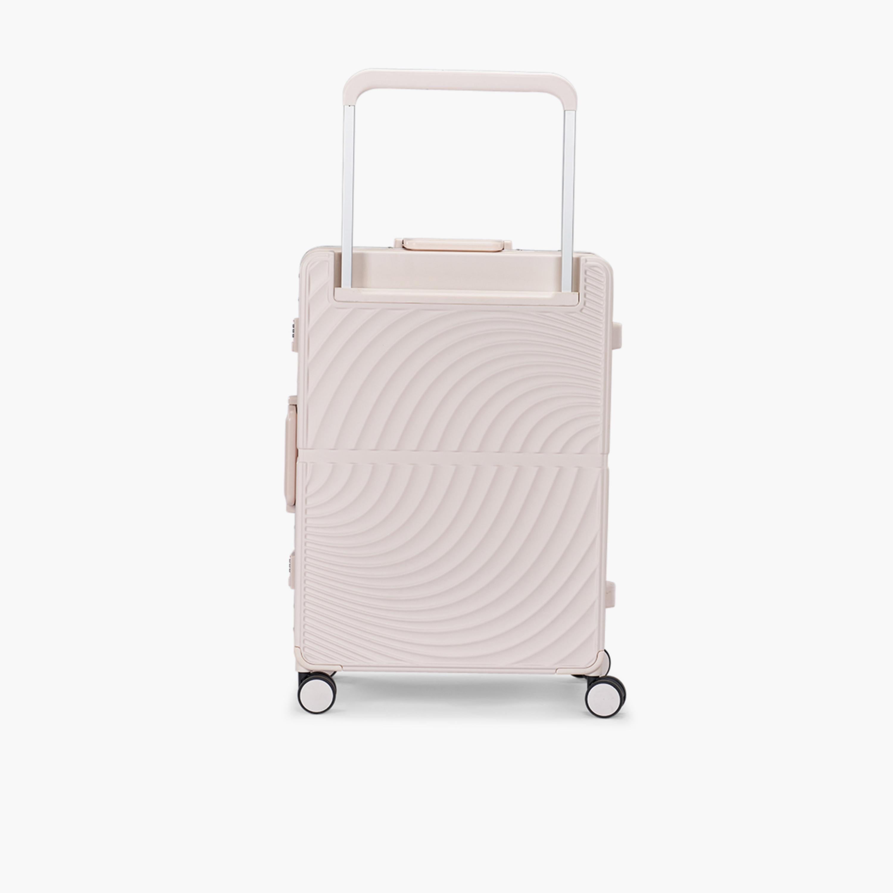 Limra Set of 2 Polycarbonate with ABS Hard-Sided 4-Wheeler Spinner Trolley Bag with TSA Lock-travel-luggagesandbags-luggage-image-9