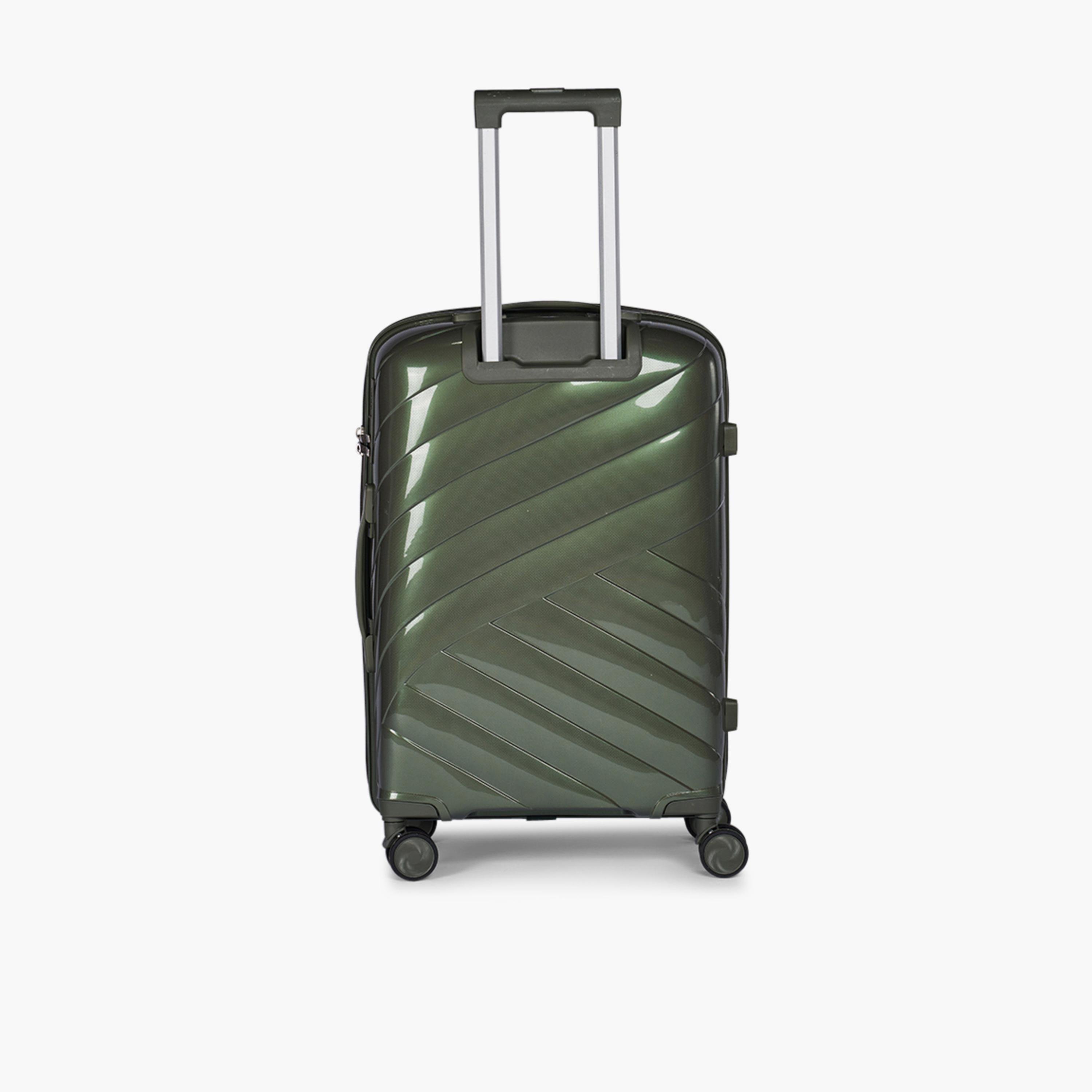Limra Set of 3 Polypropylene Hard-Sided 4-Wheeler Spinner Trolley Bag with TSA Lock-travel-luggagesandbags-luggage-image-5