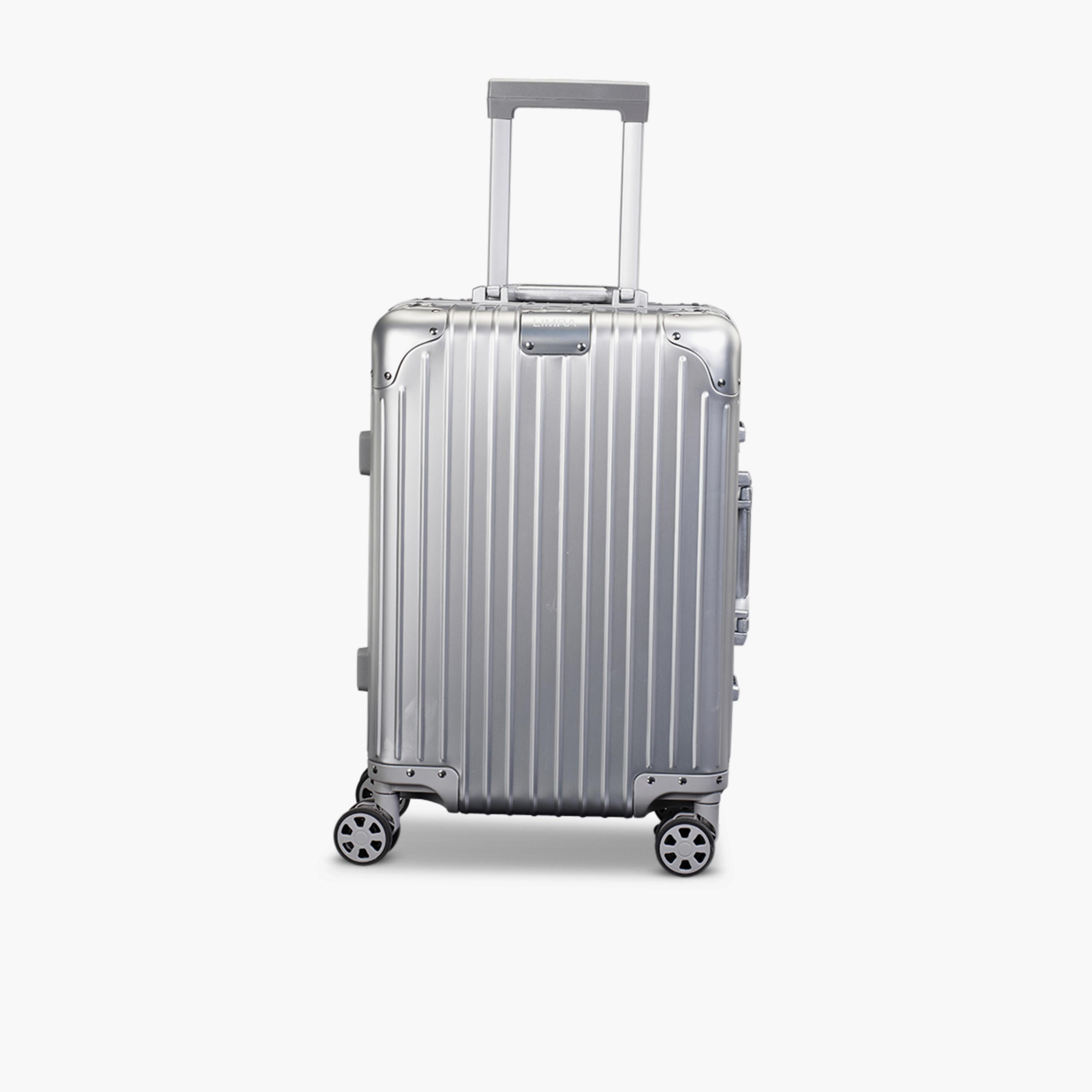 Limra 56 CM Small Cabin Aluminum Hard-Sided 4-Wheeler Spinner Trolley Bag with TSA Lock-travel-luggagesandbags-luggage-image-6