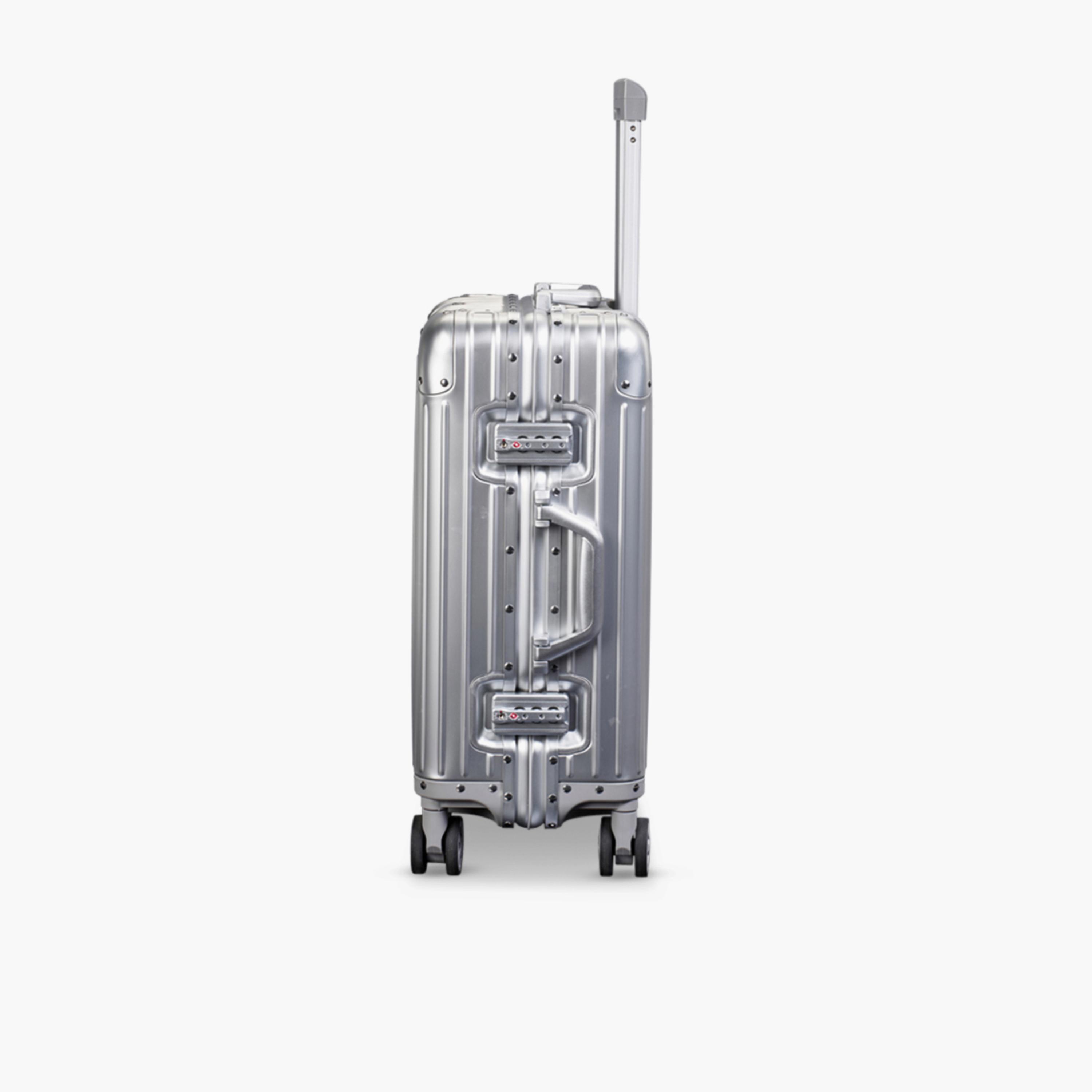 Limra 56 CM Small Cabin Aluminum Hard-Sided 4-Wheeler Spinner Trolley Bag with TSA Lock-travel-luggagesandbags-luggage-image-7
