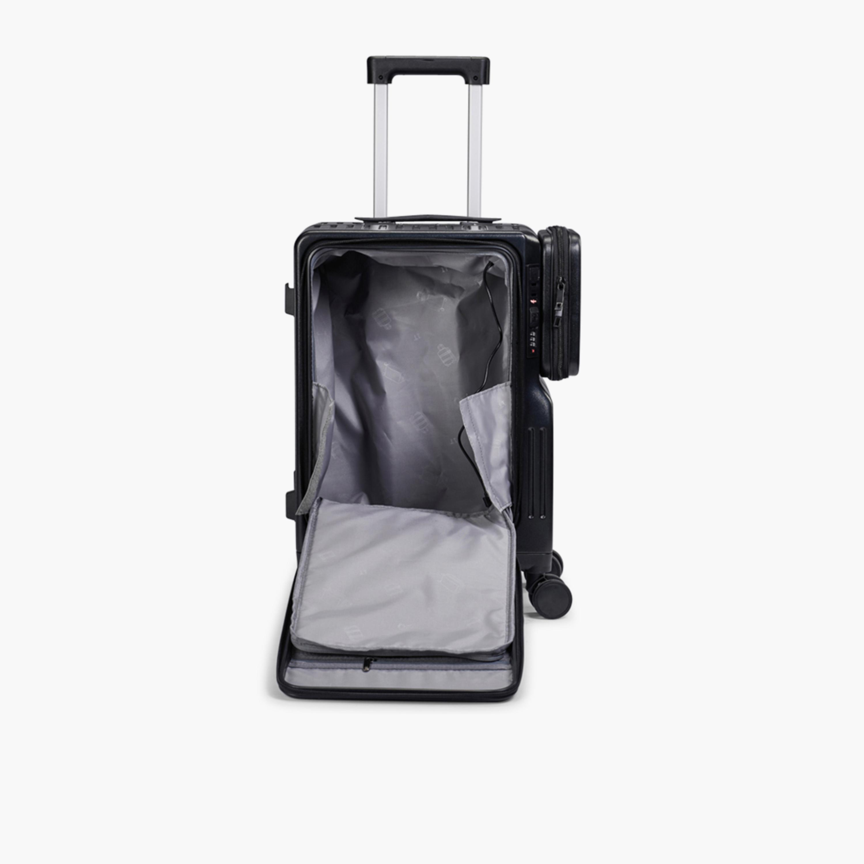 Limra 56 CM Small Cabin Polycarbonate with ABS Hard-Sided 4-Wheeler Spinner Trolley Bag with TSA Lock-travel-luggagesandbags-luggage-image-10