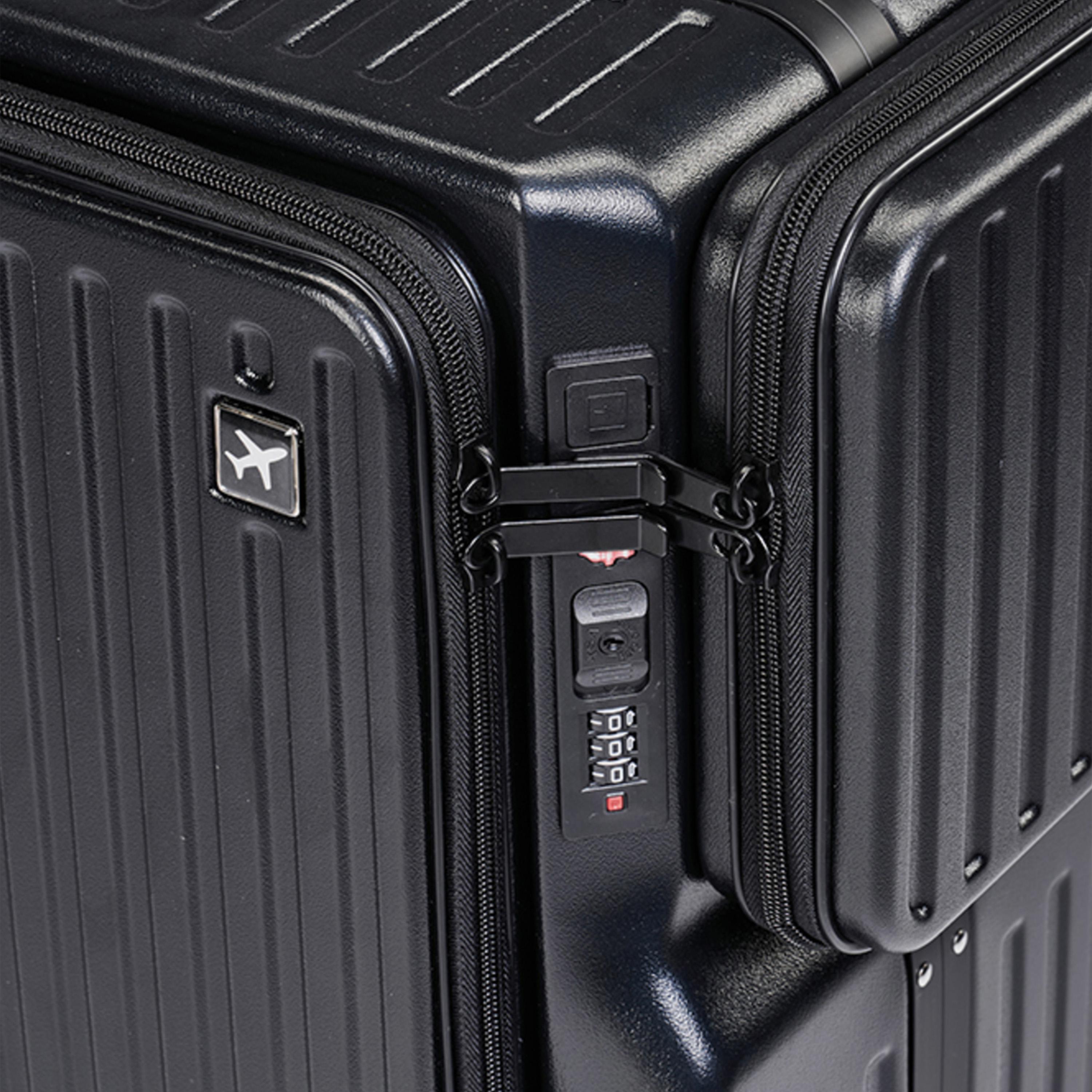 Limra 56 CM Small Cabin Polycarbonate with ABS Hard-Sided 4-Wheeler Spinner Trolley Bag with TSA Lock-travel-luggagesandbags-luggage-image-5