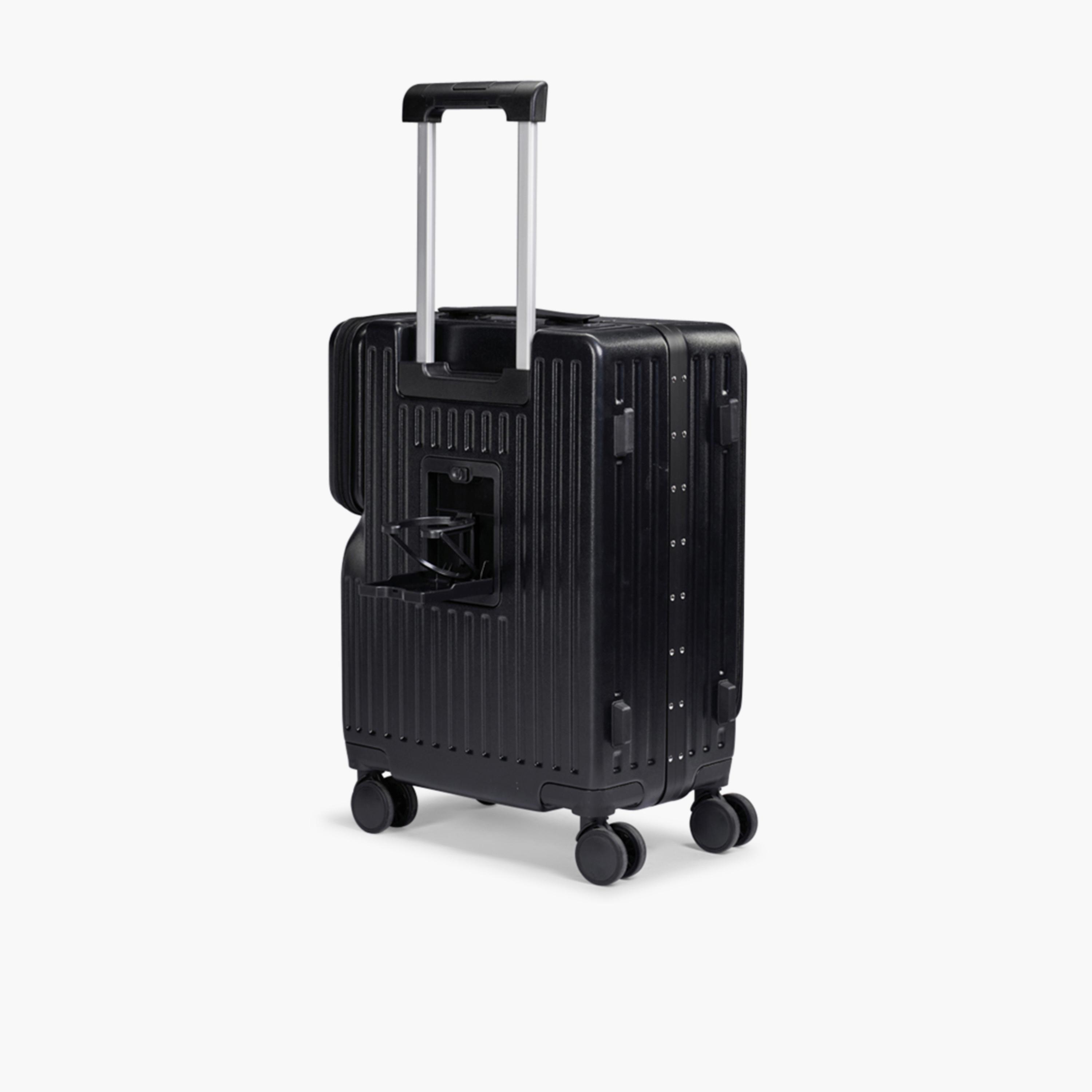Limra 56 CM Small Cabin Polycarbonate with ABS Hard-Sided 4-Wheeler Spinner Trolley Bag with TSA Lock-travel-luggagesandbags-luggage-image-8