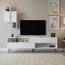 Stylish Home TV Unit with Shelves-furniture-livingroom-tvandmediaunits-image-1