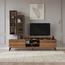 Stylish Home TV Unit with Shelves-furniture-livingroom-tvandmediaunits-image-1