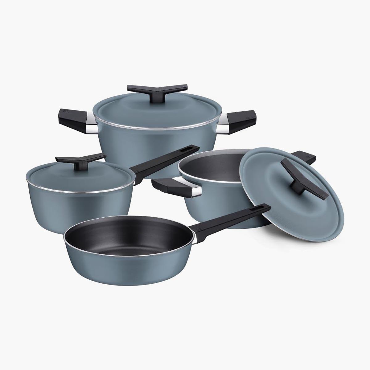 Tramontina Spezia 7-Piece Aluminium Induction Base Cookware Set