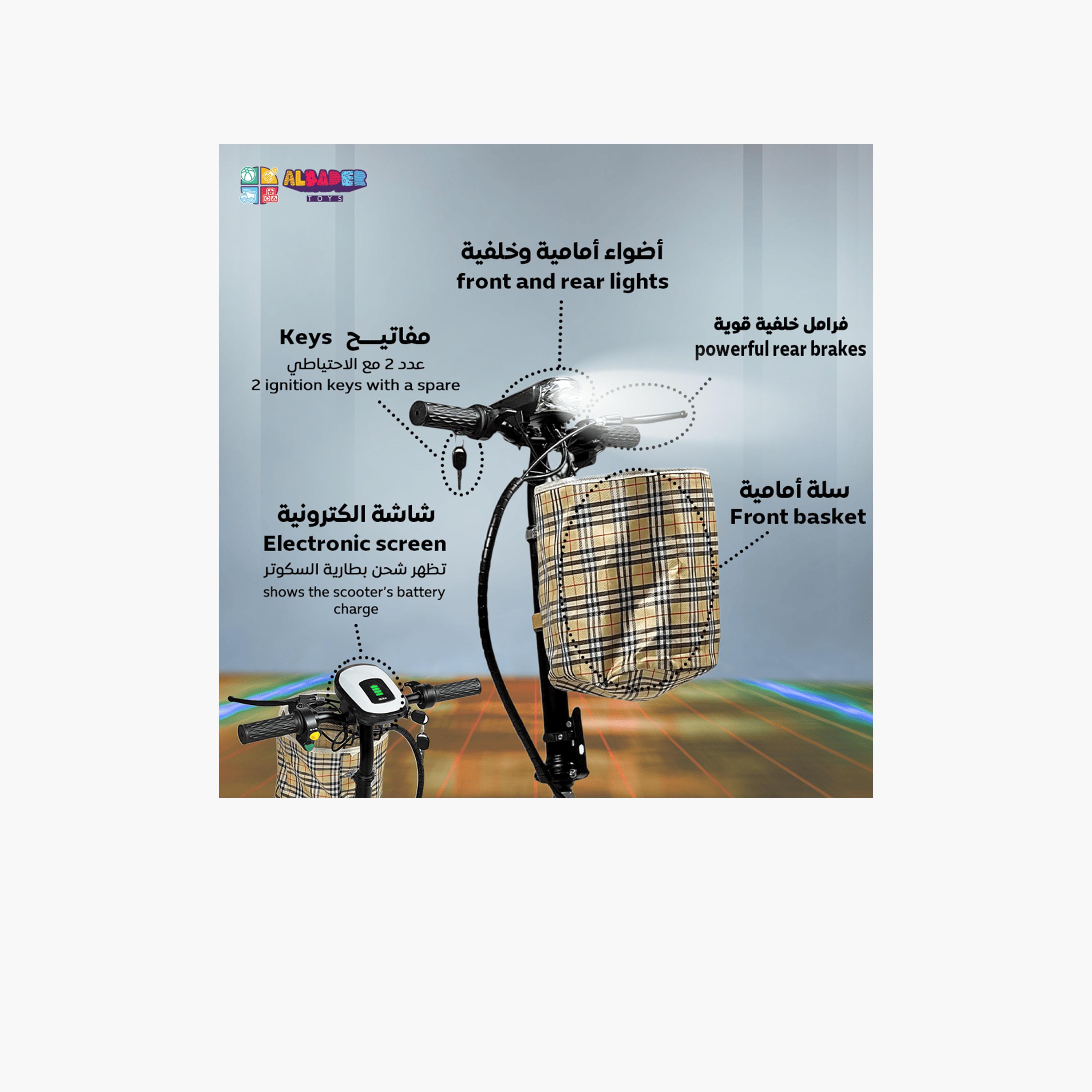 البدر - سكوتر كهربائي للأطفال V10 بسرعة 20 كم/ساعة وقوة 150 واط | B0DPGXS99Y-sports-gear-scooters-image-3