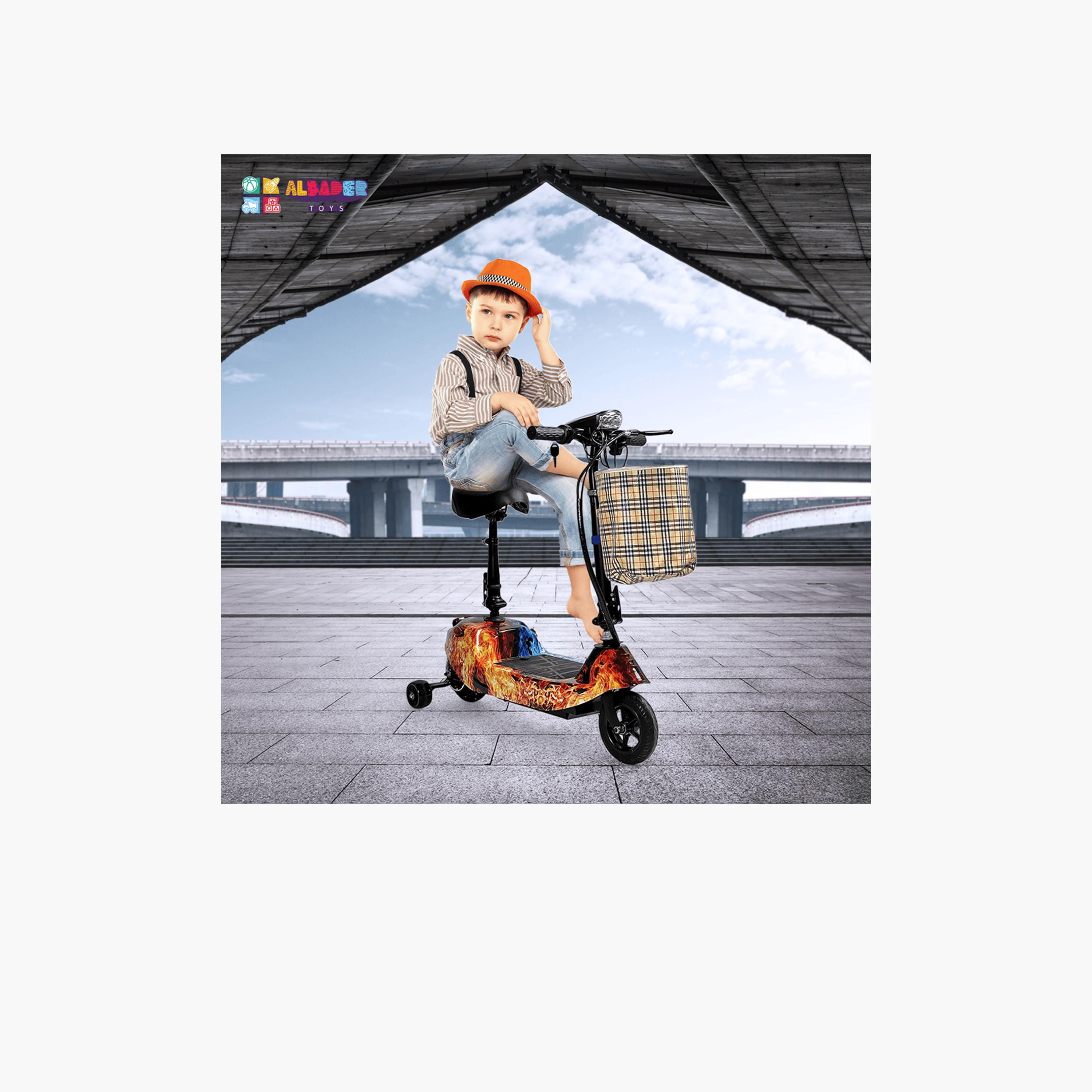 البدر - سكوتر كهربائي للأطفال V10 بسرعة 20 كم/ساعة وقوة 150 واط | B0DPGXS99Y-sports-gear-scooters-image-5
