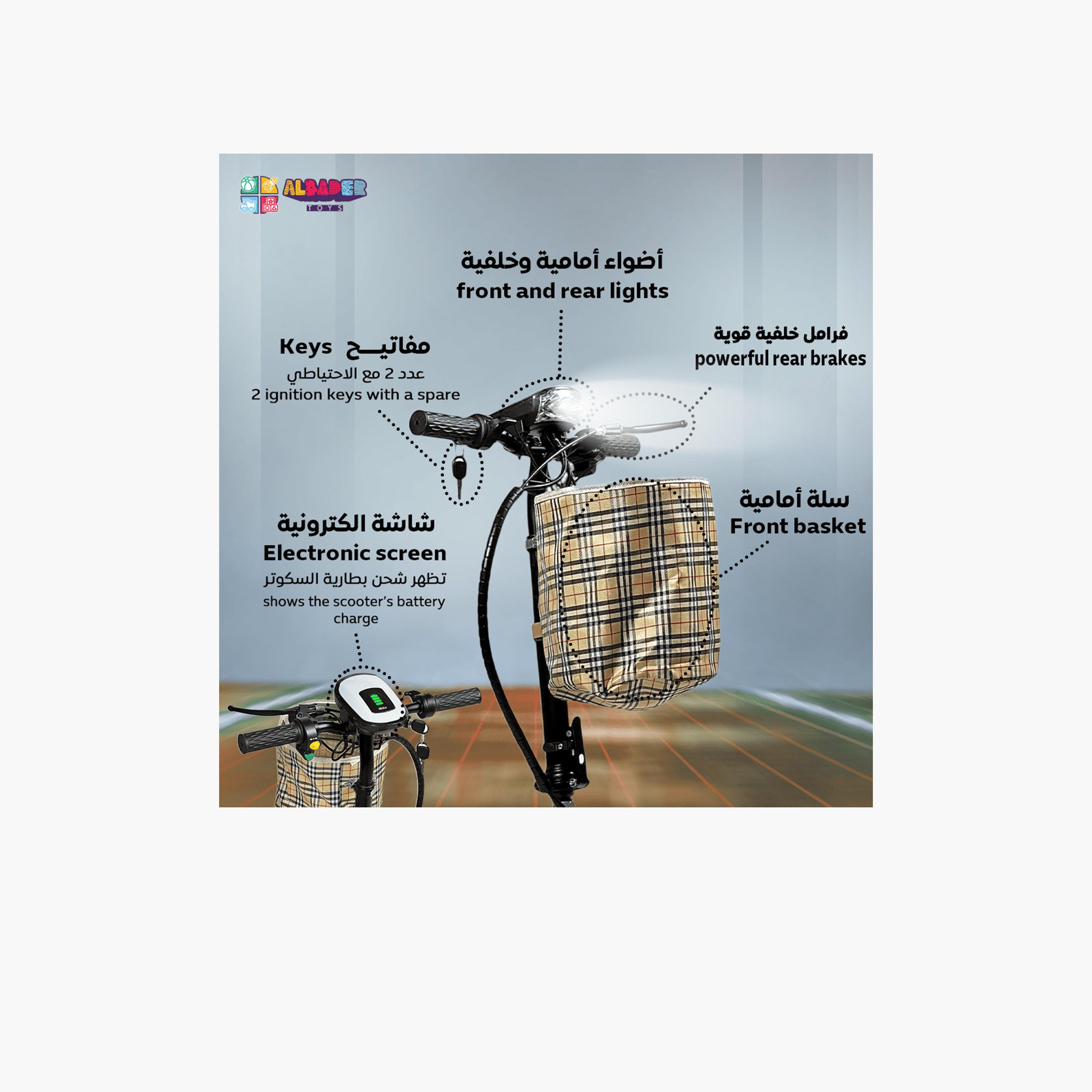 البدر - سكوتر كهربائي للأطفال V10 بسرعة 20 كم/ساعة | B0DPGYMRM4-sports-gear-scooters-image-4