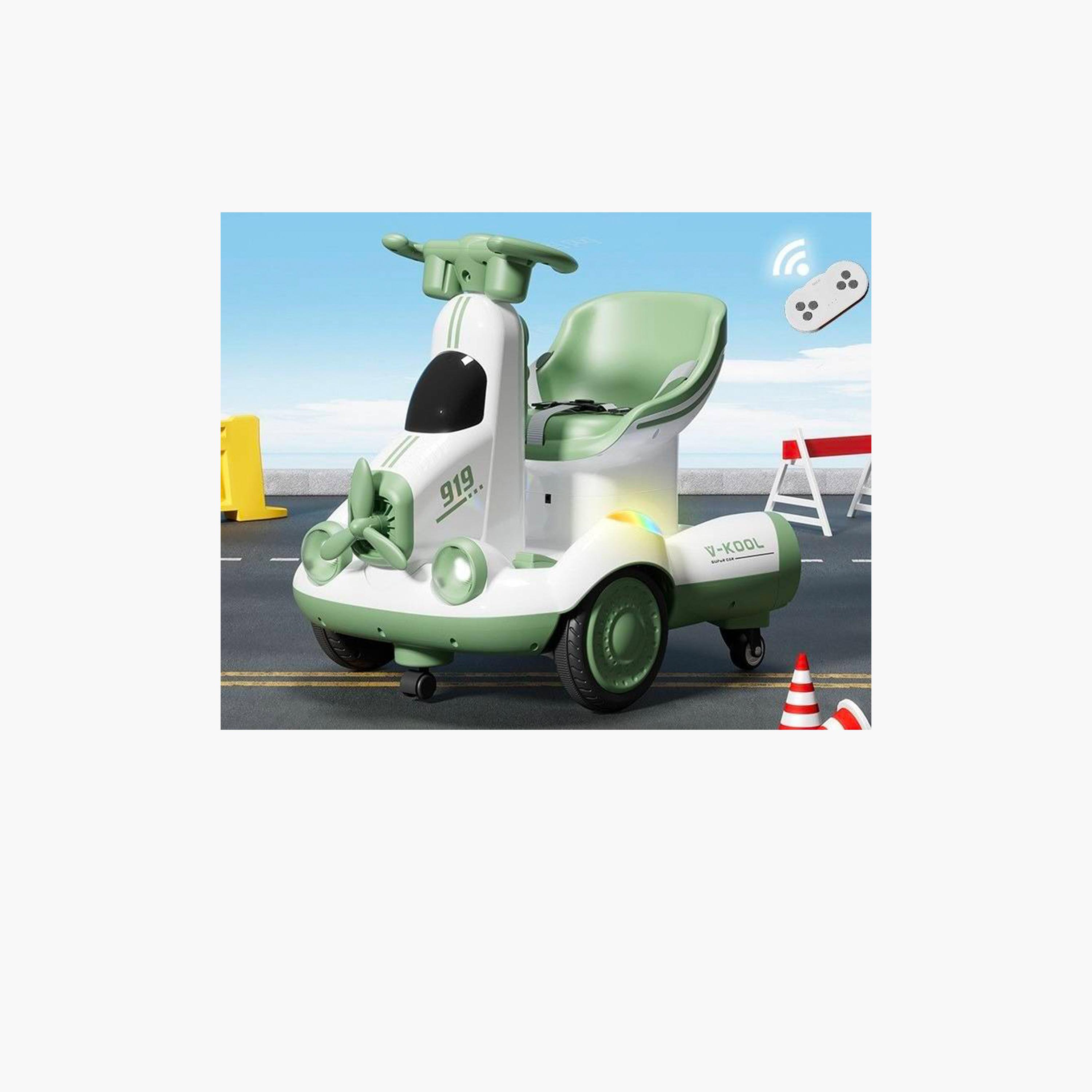 ALBADER Kids Electric Ride-On Scooter 5-10 km/h | B0G2N5F8DL-sports-gear-scooters-image-2