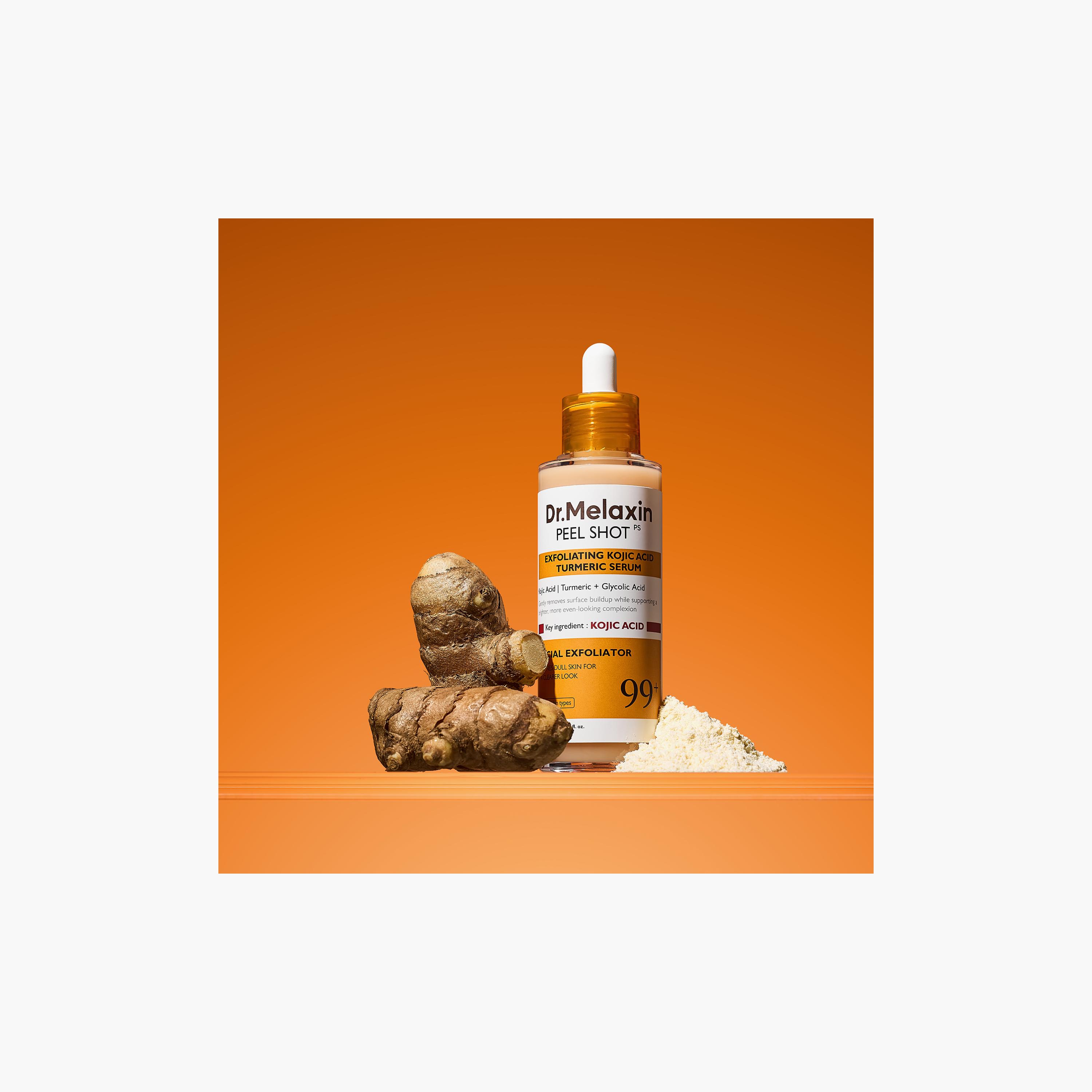 سيروم دكتور ميلاكسين بيل شوت المقشر بحمض الكوجيك والكركم 80 مل-beautyandpersonalcare-kbeauty-skin-moisturisers-facemoisturisers-image-3