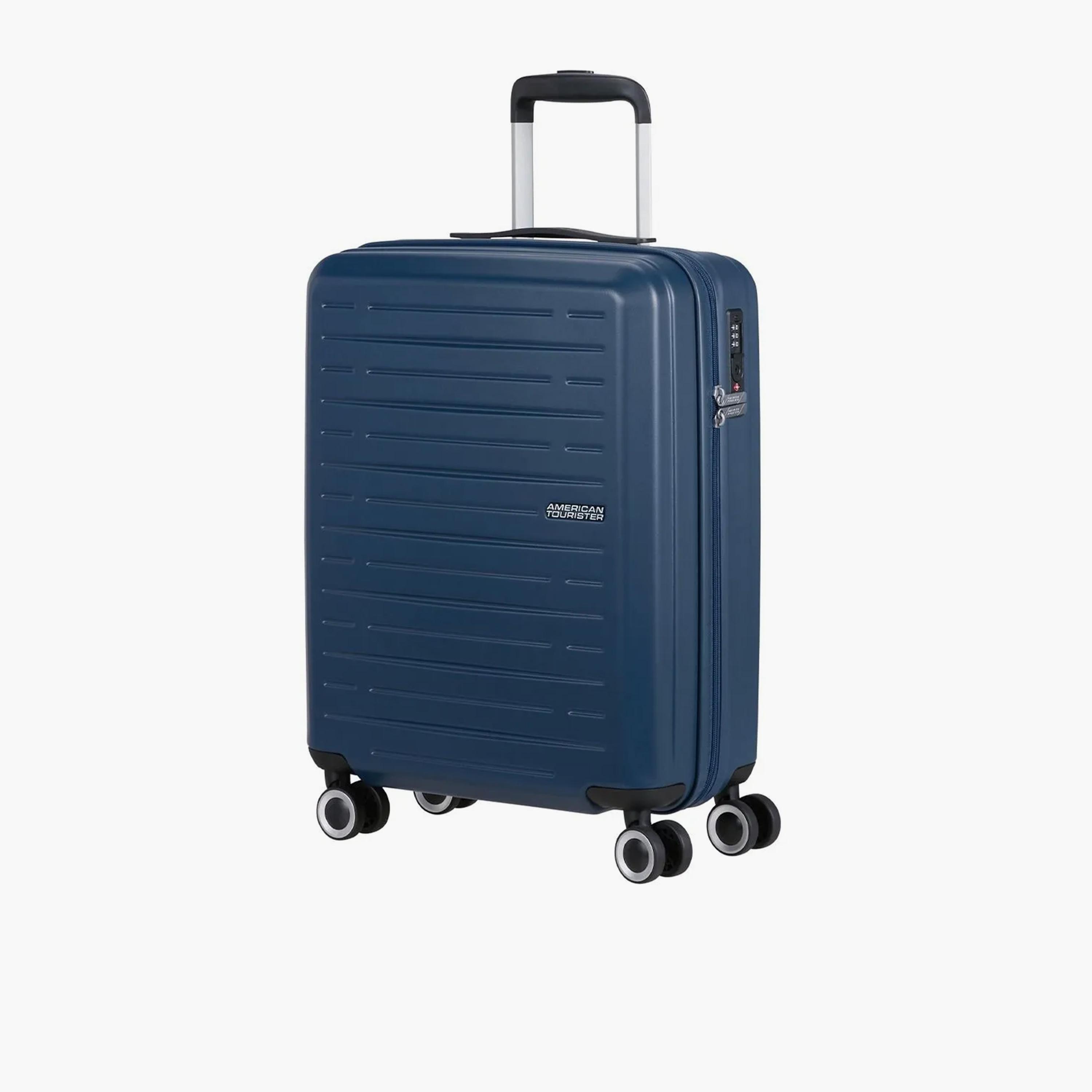 American Tourister Aerojoy 55 CM Small Cabin ABS Hard Sided 4-Wheeler Spinner Trolley Bag with TSA Lock-travel-luggagesandbags-luggage-image-6