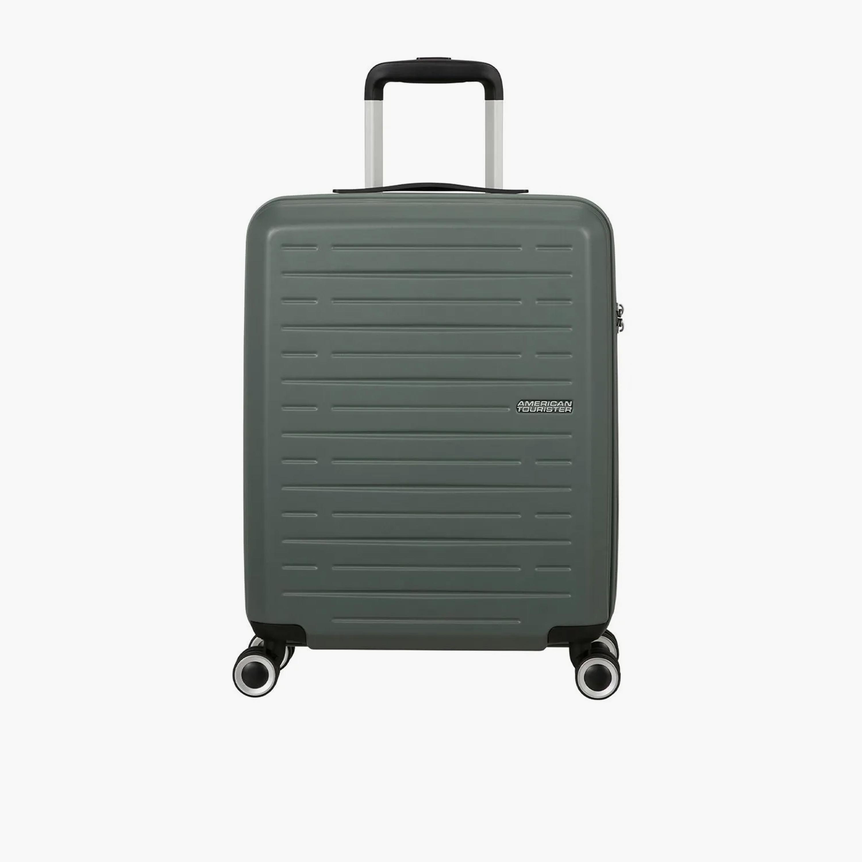 American Tourister Aerojoy 55 CM Small Cabin ABS Hard Sided 4-Wheeler Spinner Trolley Bag with TSA Lock-travel-luggagesandbags-luggage-image-1