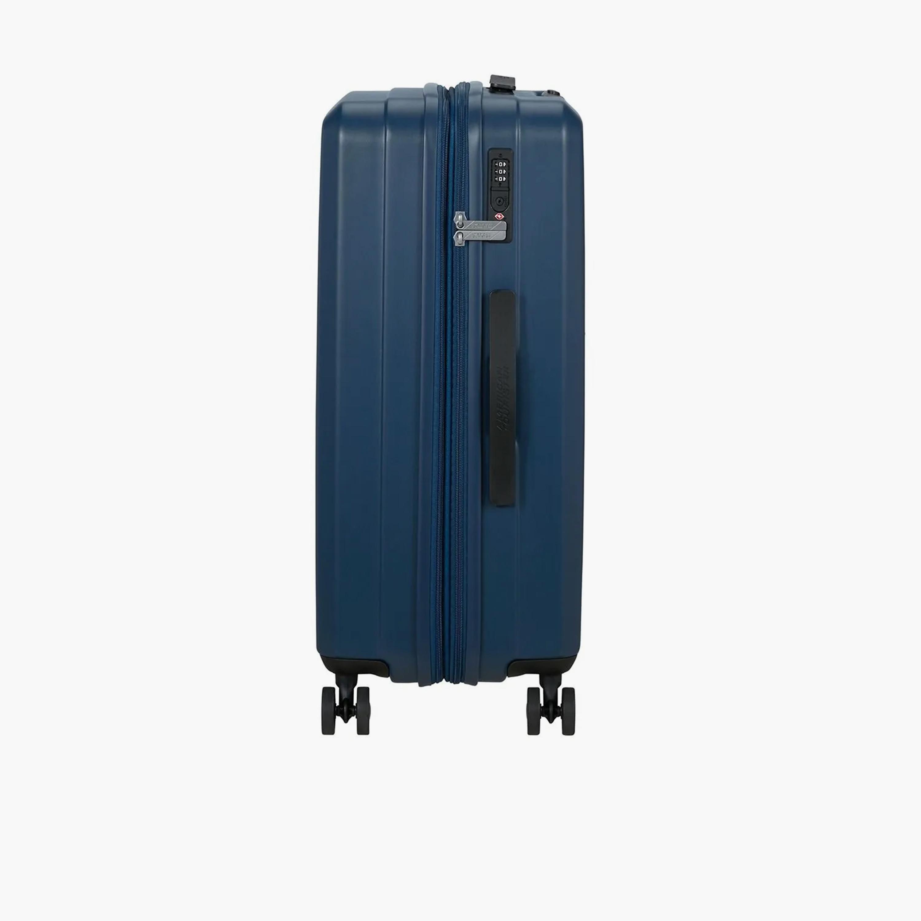 American Tourister Aerojoy 66 CM Medium Check-in ABS Hard Sided 4-Wheeler Spinner Trolley Bag with TSA Lock-travel-luggagesandbags-luggage-image-5