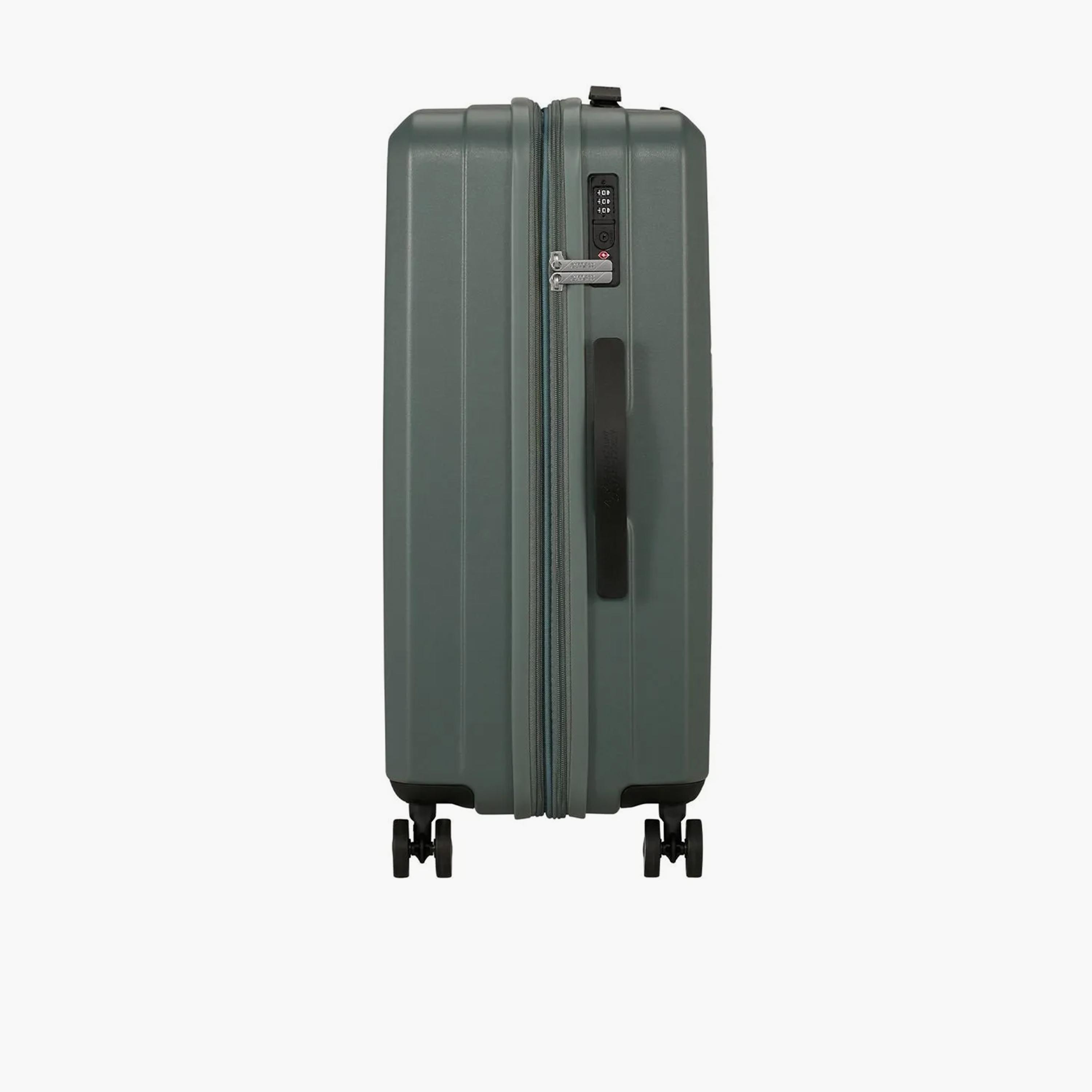 American Tourister Aerojoy 66 CM Medium Check-in ABS Hard Sided 4-Wheeler Spinner Trolley Bag with TSA Lock-travel-luggagesandbags-luggage-image-5