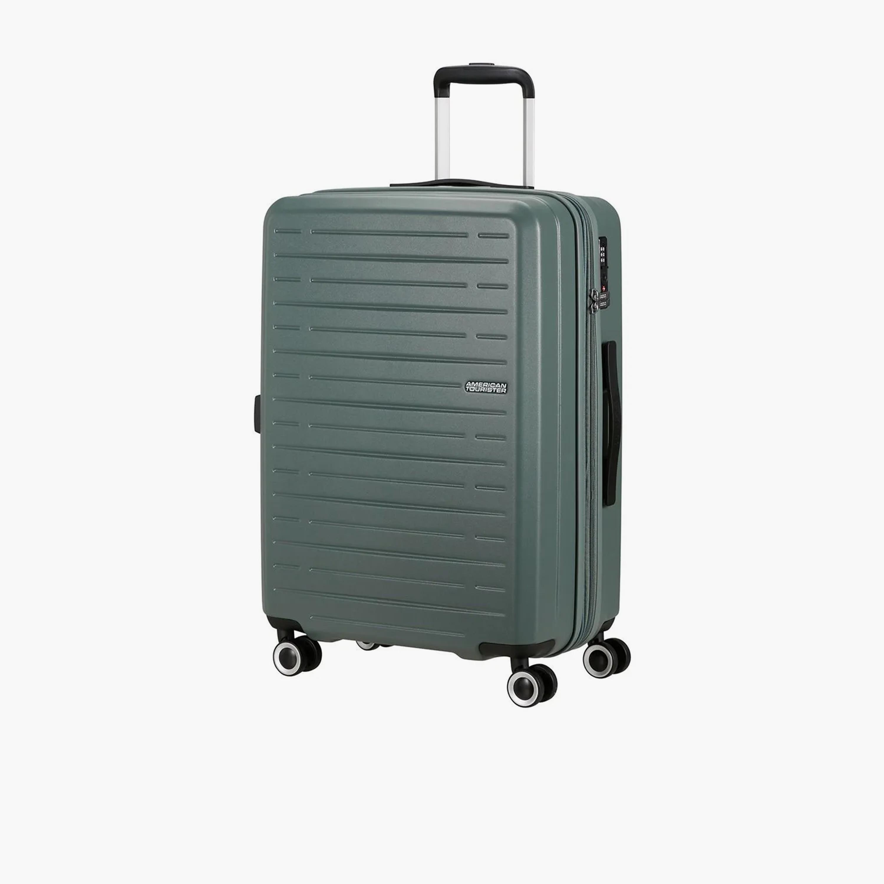 American Tourister Aerojoy 66 CM Medium Check-in ABS Hard Sided 4-Wheeler Spinner Trolley Bag with TSA Lock-travel-luggagesandbags-luggage-image-9