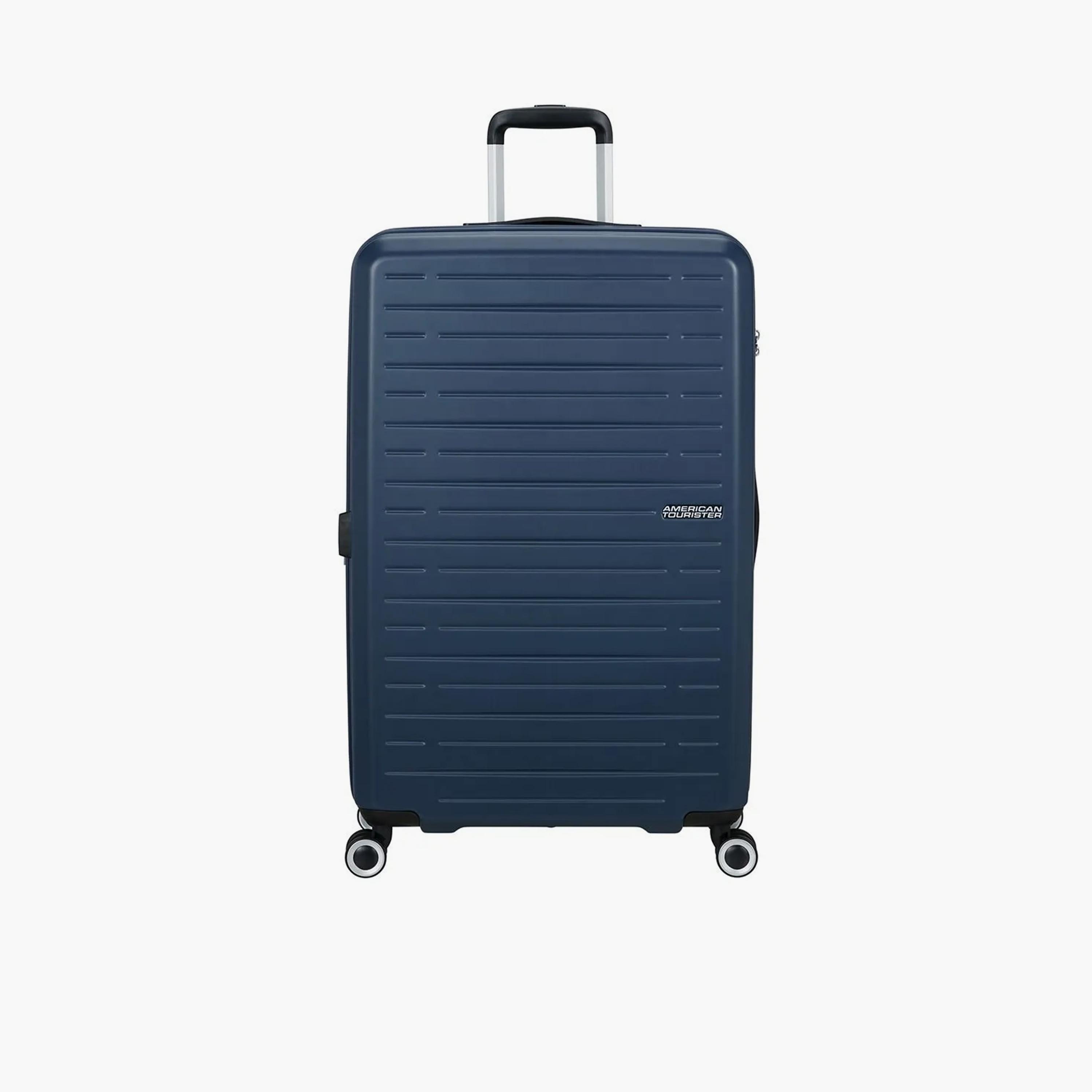 American Tourister Aerojoy 80 CM Large Check-in ABS Hard Sided 4-Wheeler Spinner Trolley Bag with TSA Lock-travel-luggagesandbags-luggage-image-1