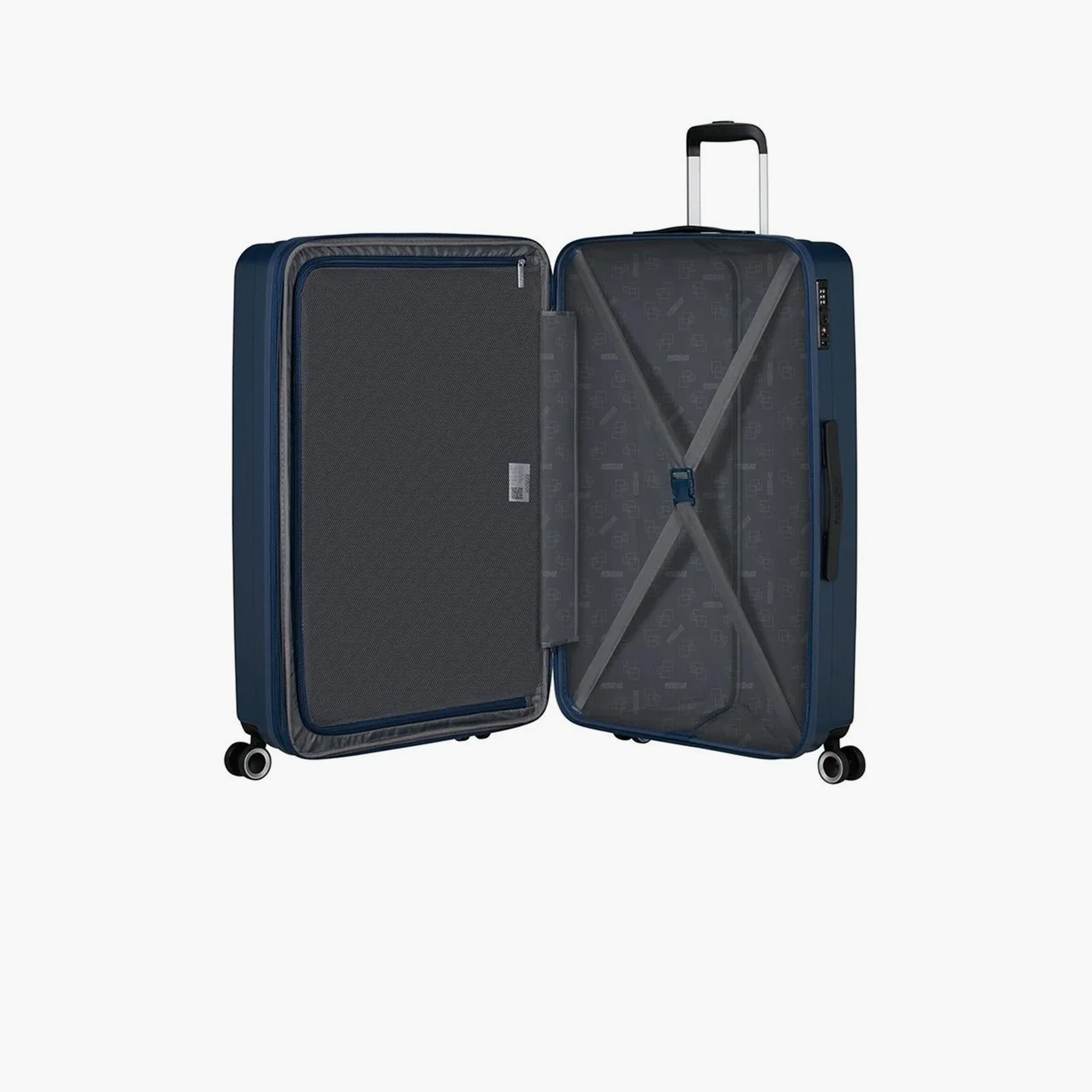 American Tourister Aerojoy 80 CM Large Check-in ABS Hard Sided 4-Wheeler Spinner Trolley Bag with TSA Lock-travel-luggagesandbags-luggage-image-8