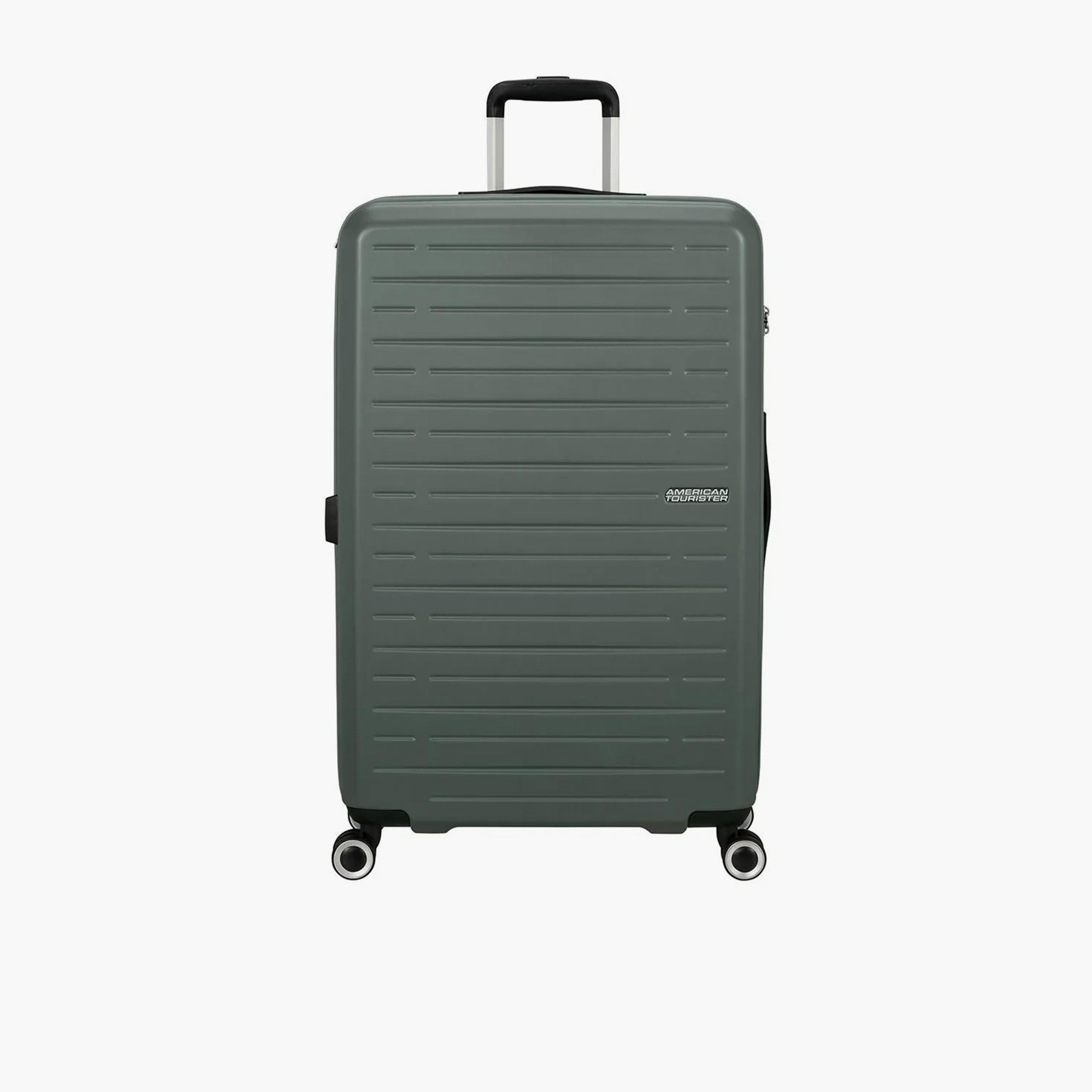 American Tourister Aerojoy 80 CM Large Check-in ABS Hard Sided 4-Wheeler Spinner Trolley Bag with TSA Lock-travel-luggagesandbags-luggage-image-1