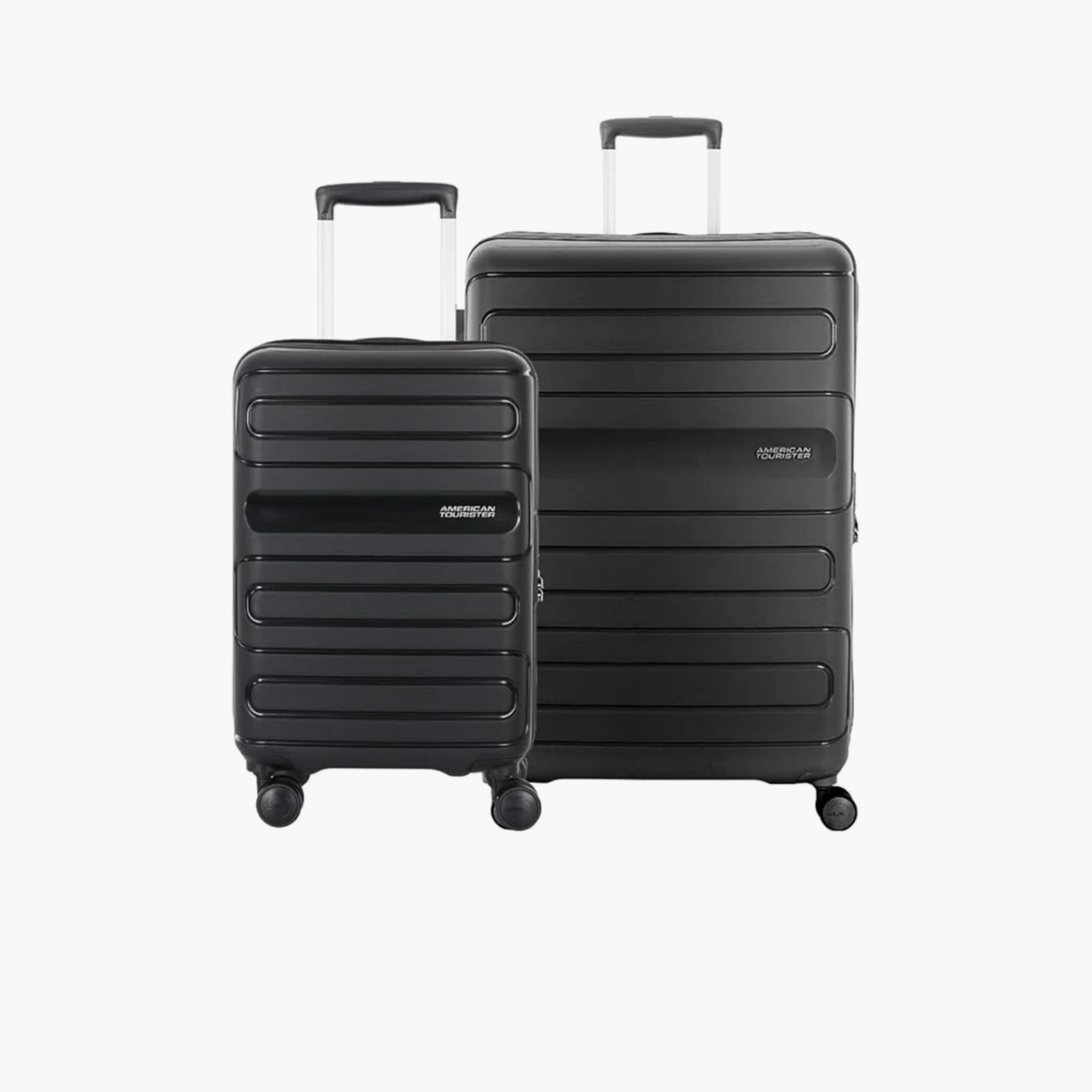 American Tourister Rinia Set of 2 Polypropylene Hard Sided 4-Wheeler Spinner Trolley Bags with 3-Digit Combination Lock-travel-luggagesandbags-luggage-image-1
