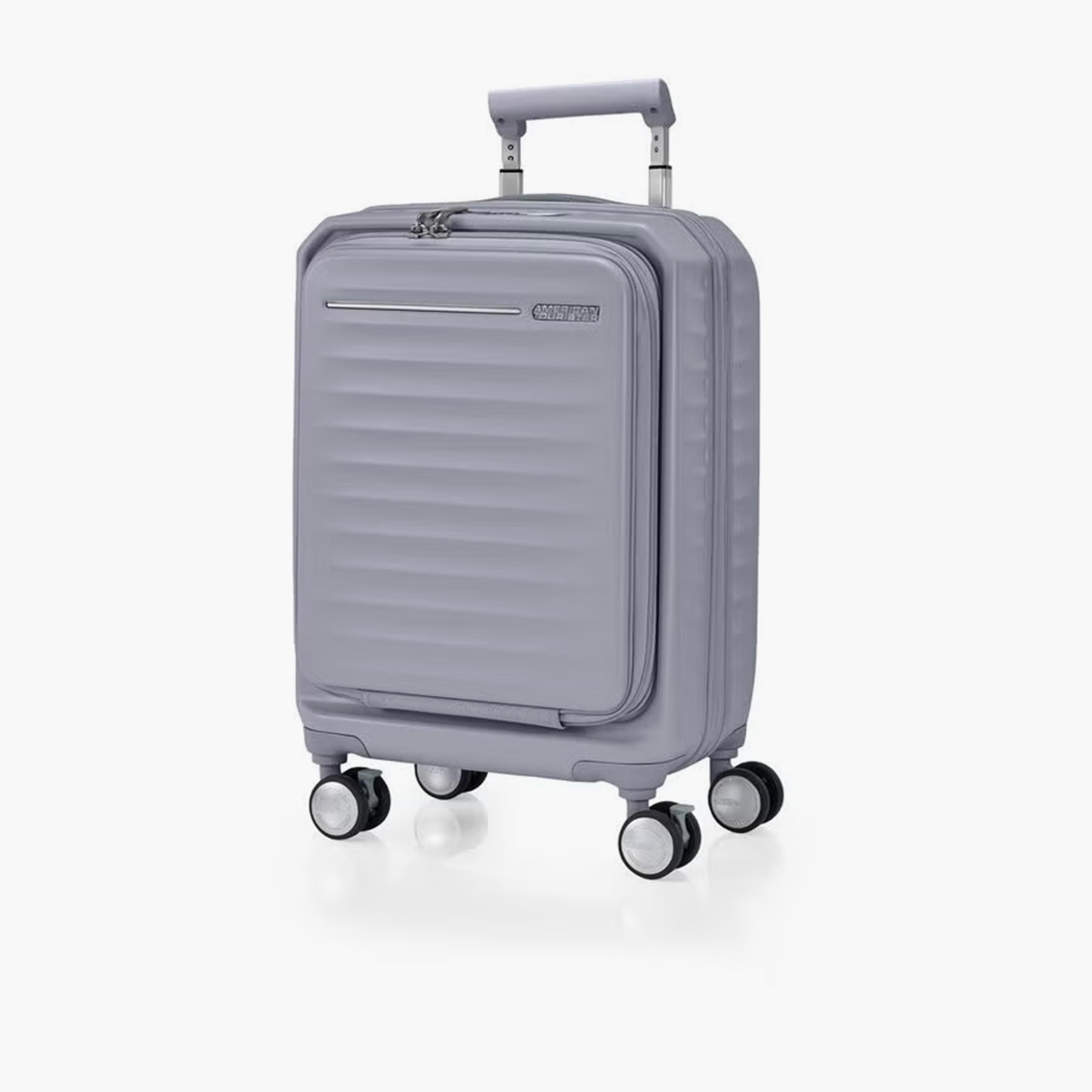 American Tourister Frontec 54 CM Small Cabin Polypropylene Hard Sided 4-Wheeler Spinner Trolley Bag with TSA Lock-travel-luggagesandbags-luggage-image-8