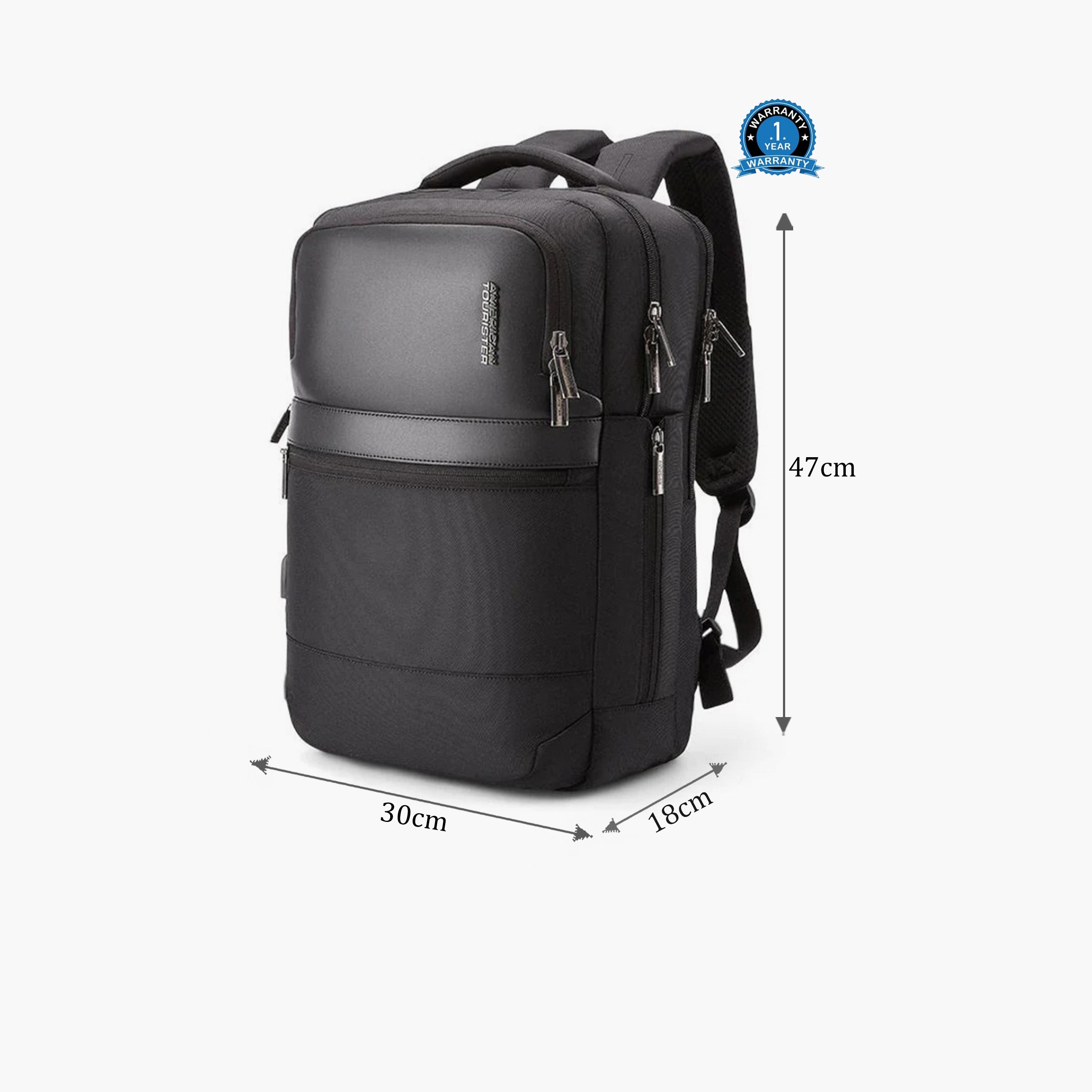 American Tourister 35 L | 18.5 Inches Backpack, Polyester, Adjustable Strap | HL409008-travel-luggagesandbags-backpacks-image-2