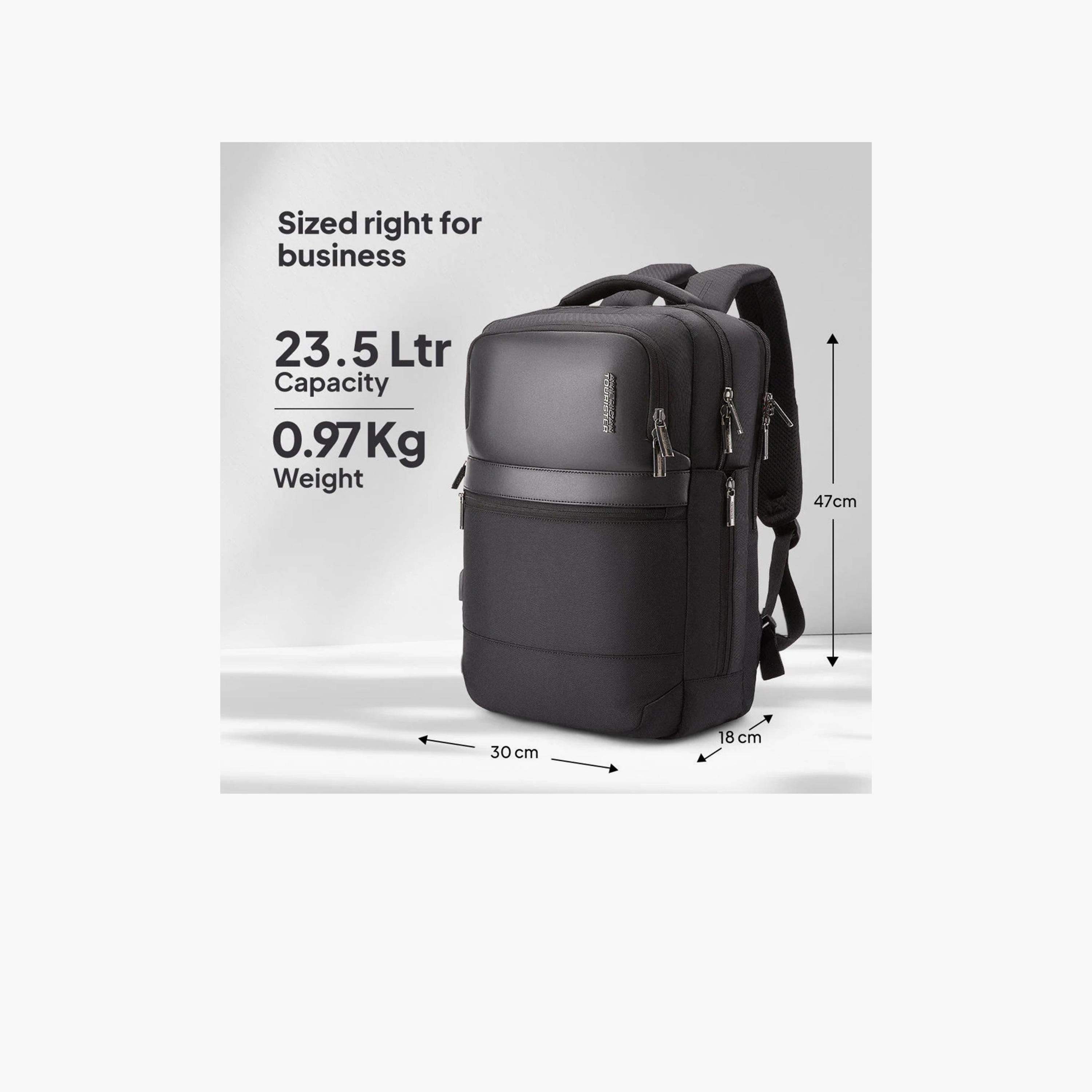 American Tourister 35 L | 18.5 Inches Backpack, Polyester, Adjustable Strap | HL409008-travel-luggagesandbags-backpacks-image-6