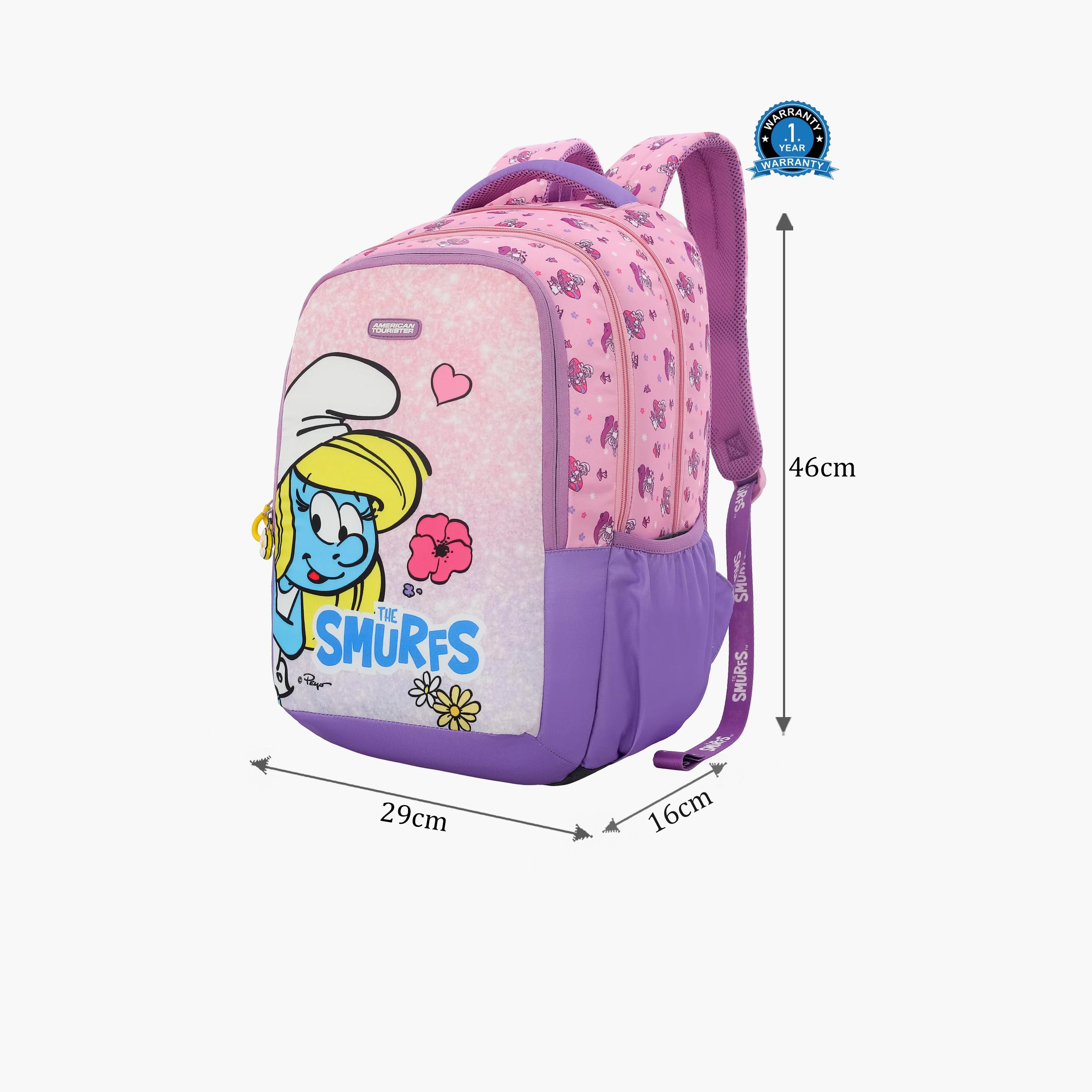 American Tourister 23 L | 18 Inches Backpack, Polyester, Adjustable Strap | UF551010-school-bagsandbackpacks-backpacks-image-2