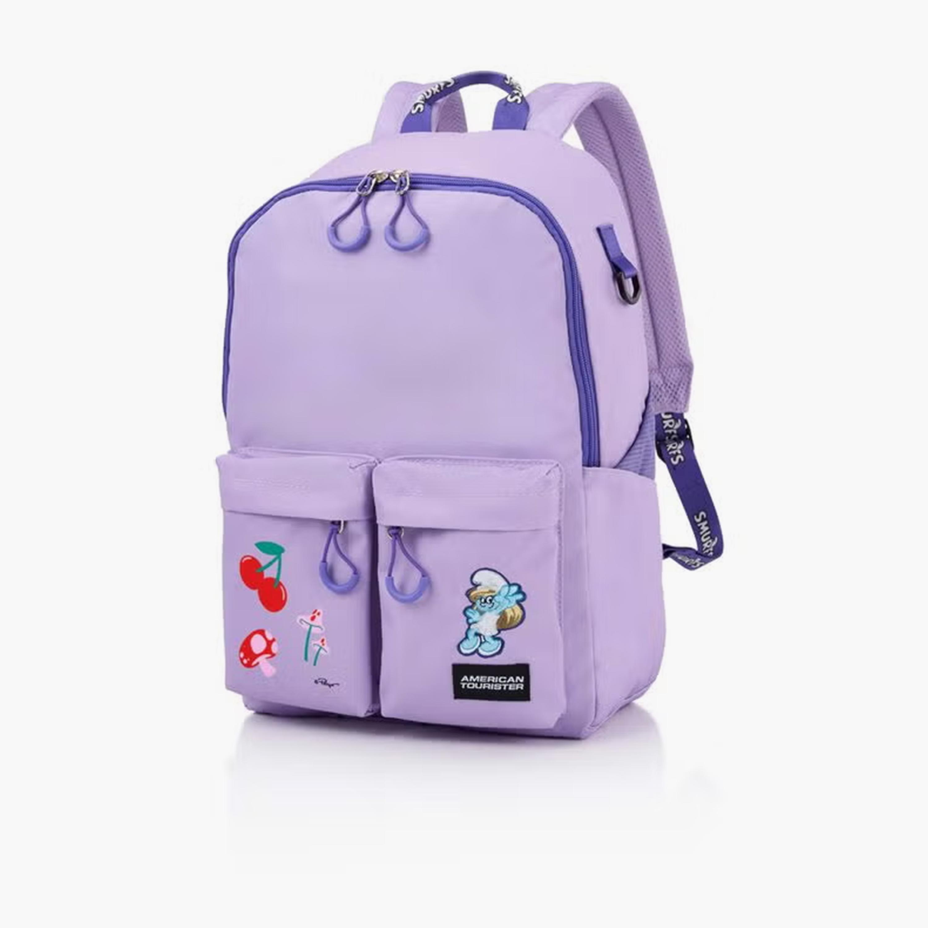 American Tourister 23 L | 18 Inches Backpack, Polyester, Adjustable Strap | UF591003-school-bagsandbackpacks-backpacks-image-4
