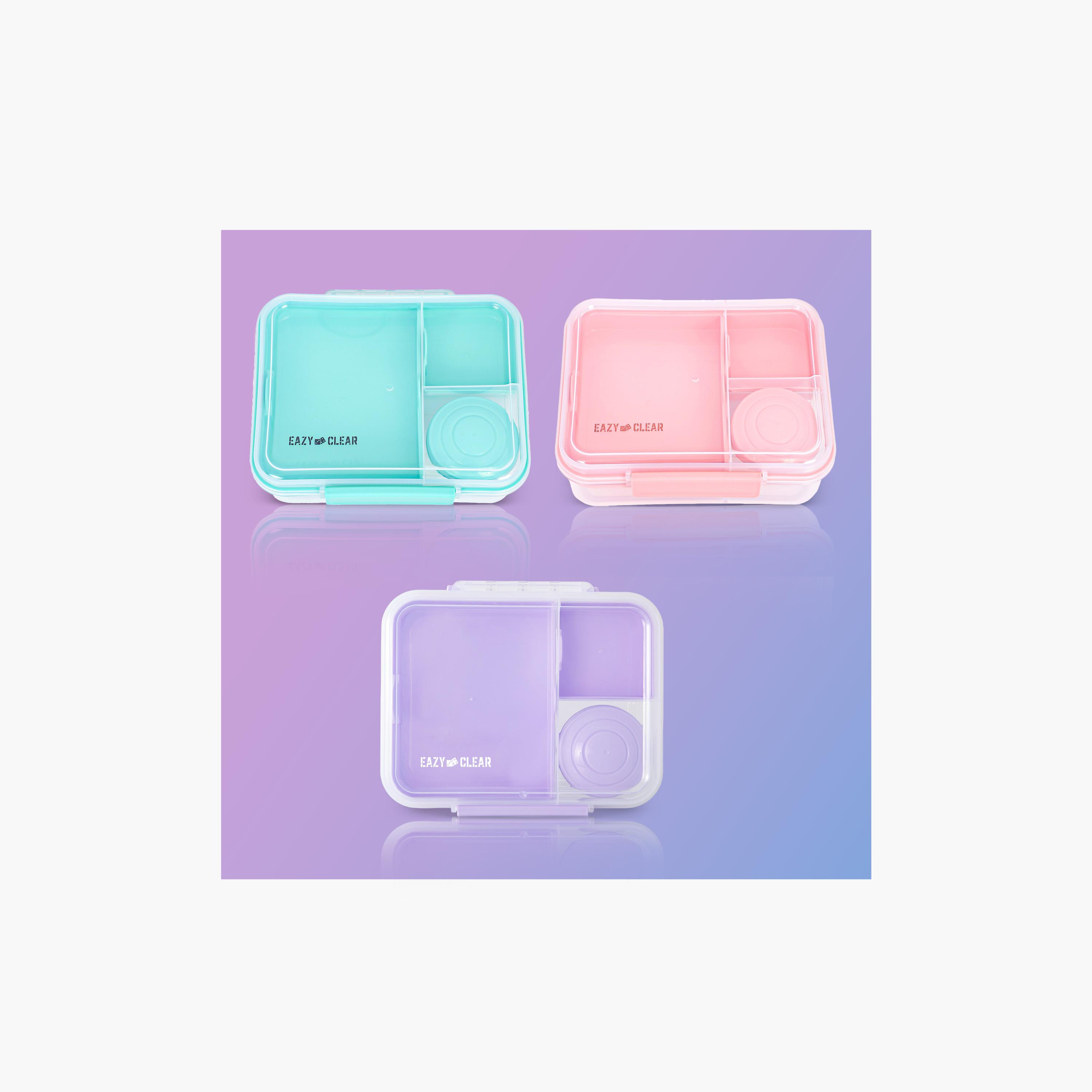 صندوق غداء بينتو 5 أقسام قابل للتحويل مع وعاء للصلصة من إيزي كيدز-school-lunchessentials-lunchboxes-image-2