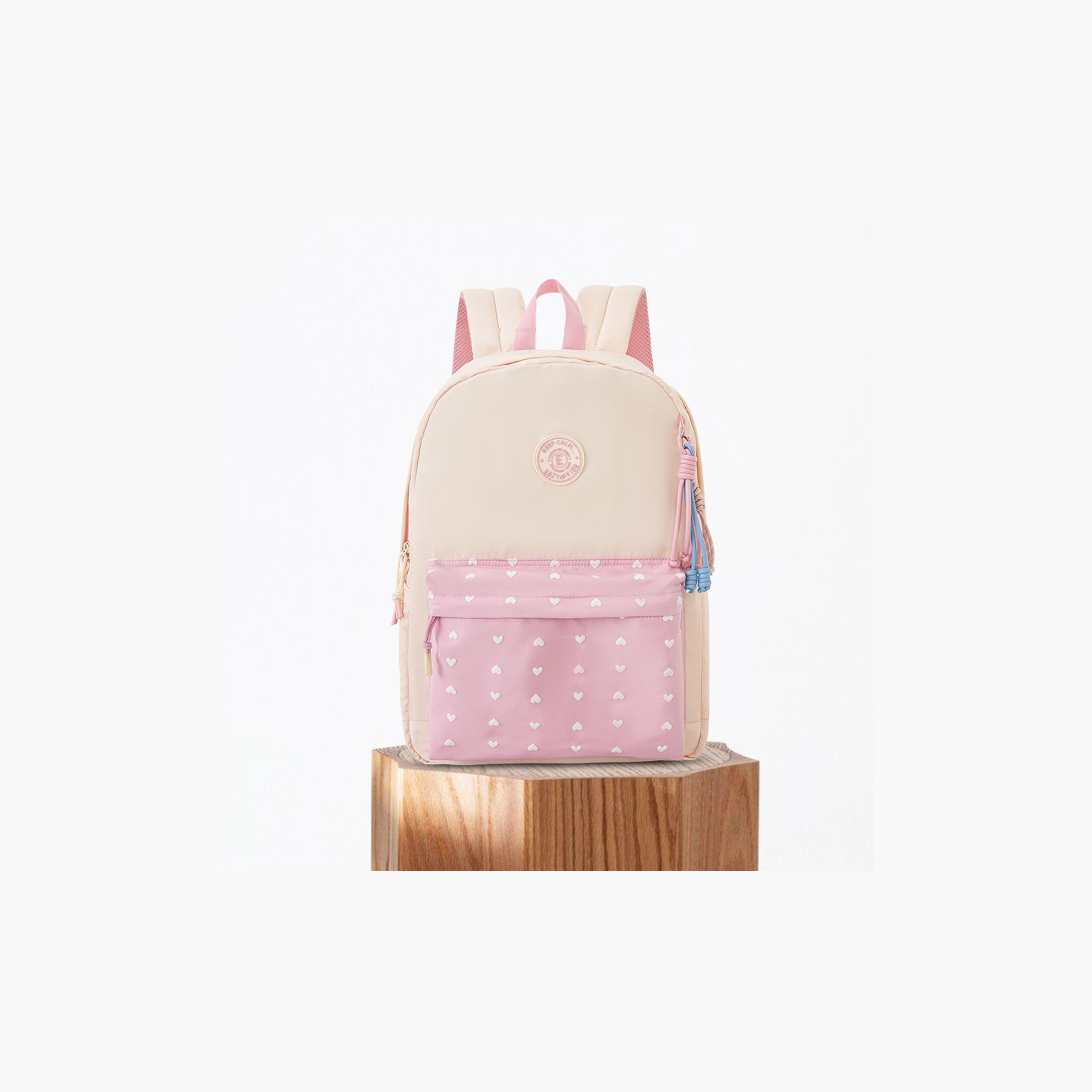 حقيبة مدرسة متوافقة مع الترولي مع قسم للاب توب "بلاك راش" | 16.5 بوصة من إيزي كيدز-school-bagsandbackpacks-backpacks-image-10