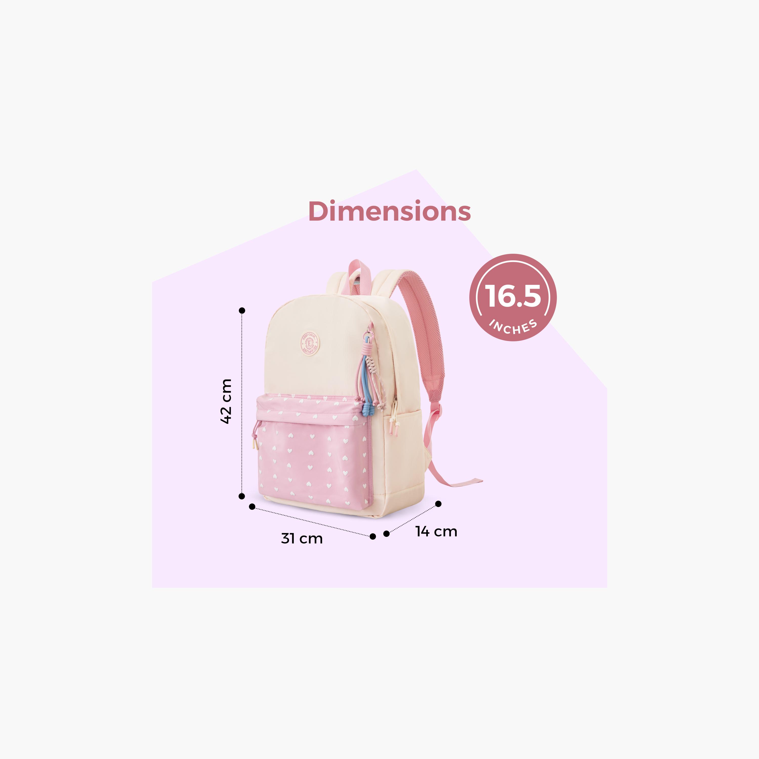 حقيبة مدرسة متوافقة مع الترولي مع قسم للاب توب "بلاك راش" | 16.5 بوصة من إيزي كيدز-school-bagsandbackpacks-backpacks-image-3
