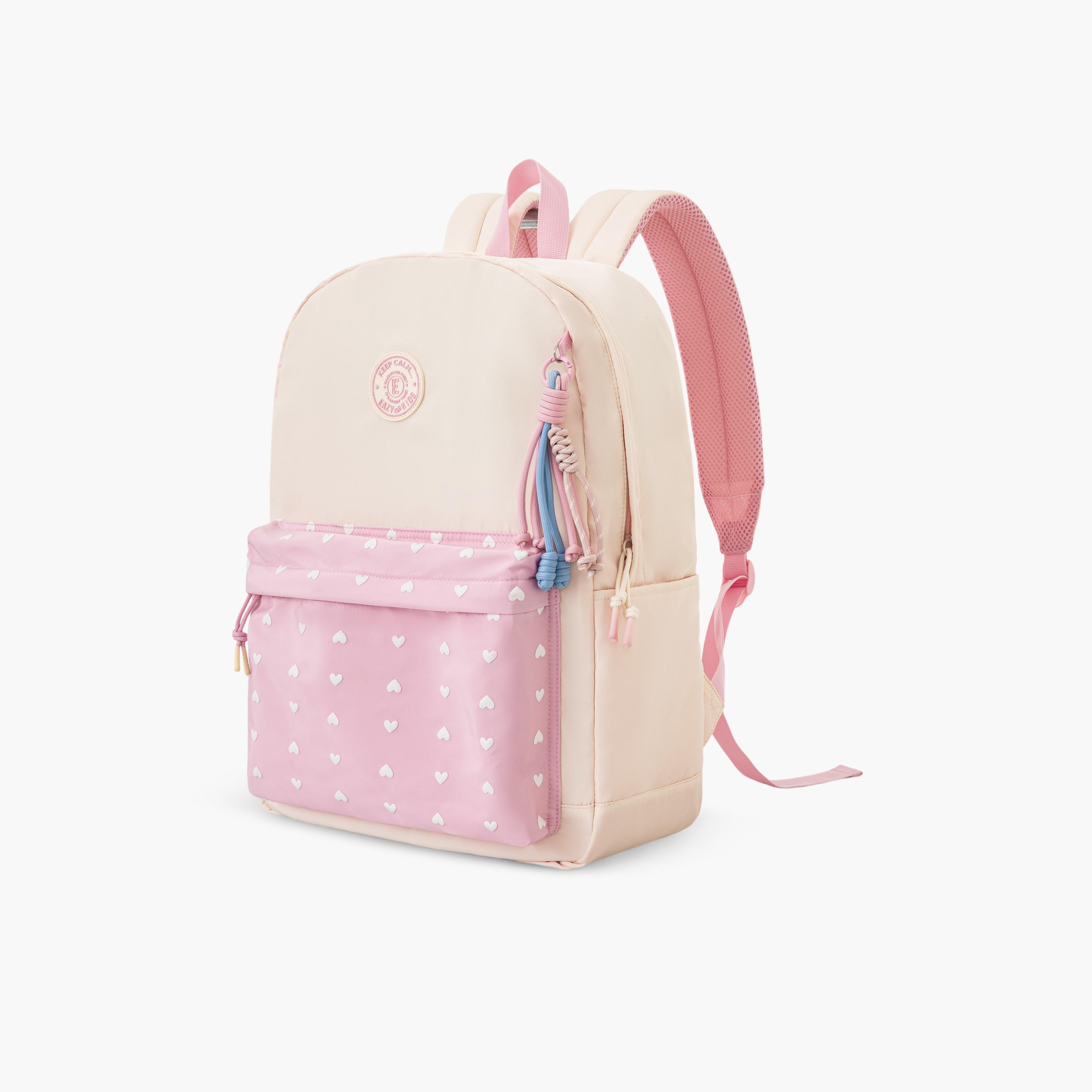 حقيبة مدرسة متوافقة مع الترولي مع قسم للاب توب "بلاك راش" | 16.5 بوصة من إيزي كيدز-school-bagsandbackpacks-backpacks-image-4
