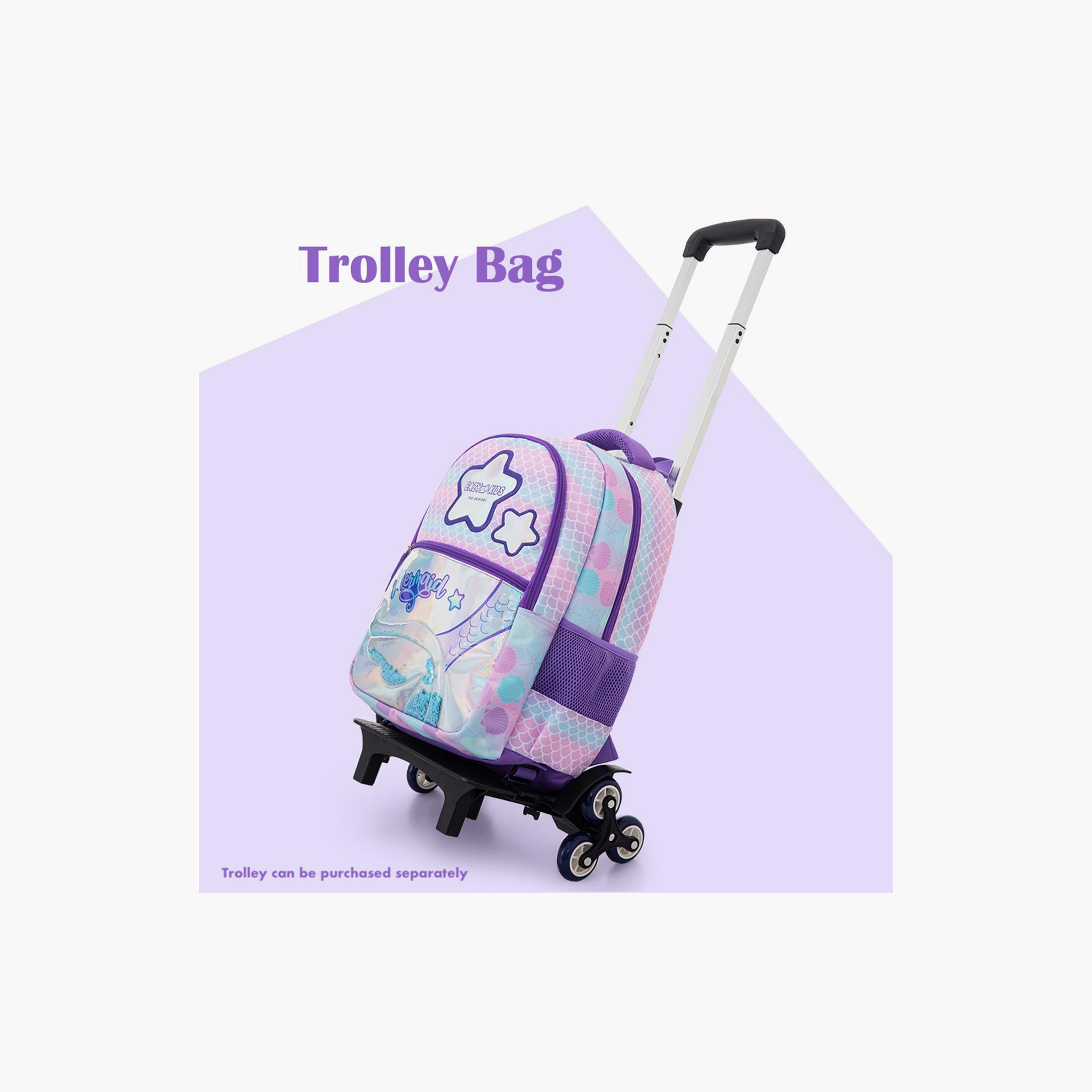Eazy Kids 3-Piece Trolley Compatible School Bag Set with Laptop Compartment - Purple - 16-Inch-school-bagsandbackpacks-backpacks-image-5