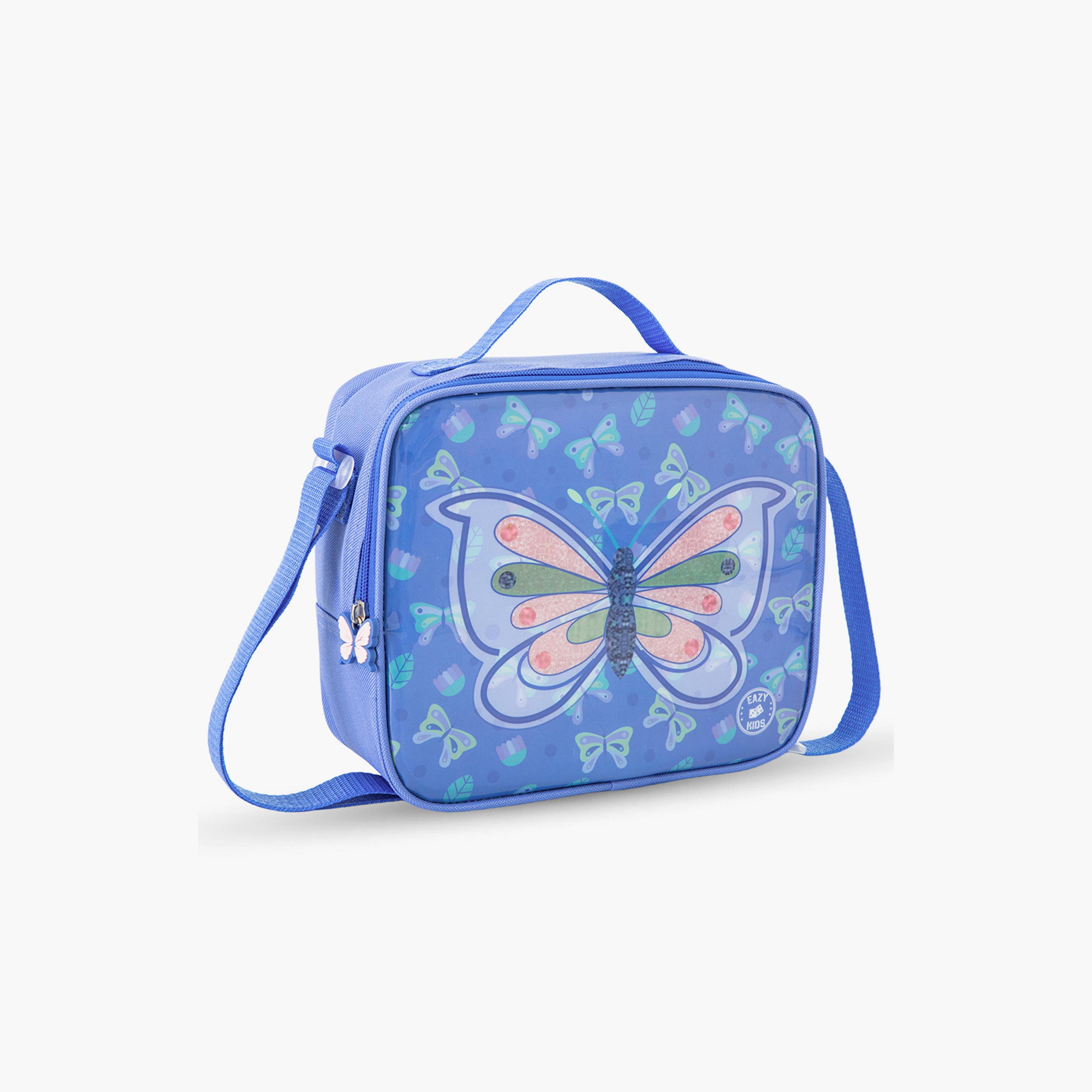 Eazy Kids 5-Piece Trolley School Bag Set with Wheels - Butterfly Blue - 17 Inch-school-bagsandbackpacks-backpacks-image-15
