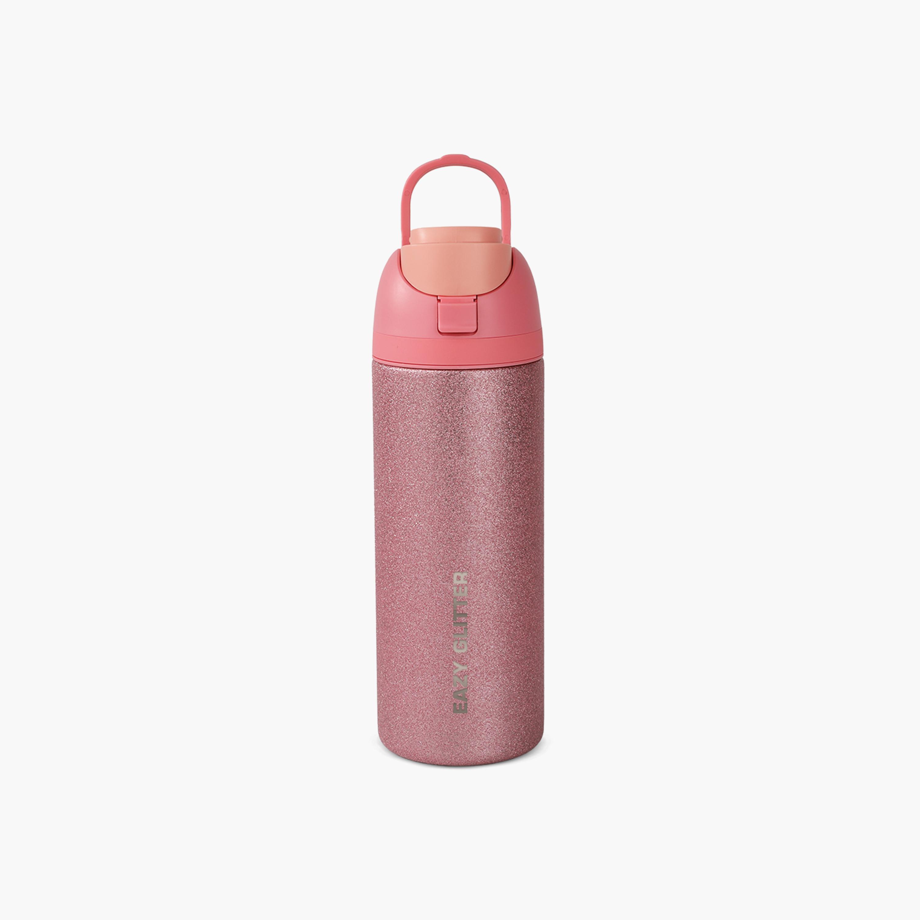 عبوة ماء ستانلس ستيل معزولة بجدار مزدوج وتصميم براق | 720 مل من إيزي كيدز-school-waterbottles-image-1