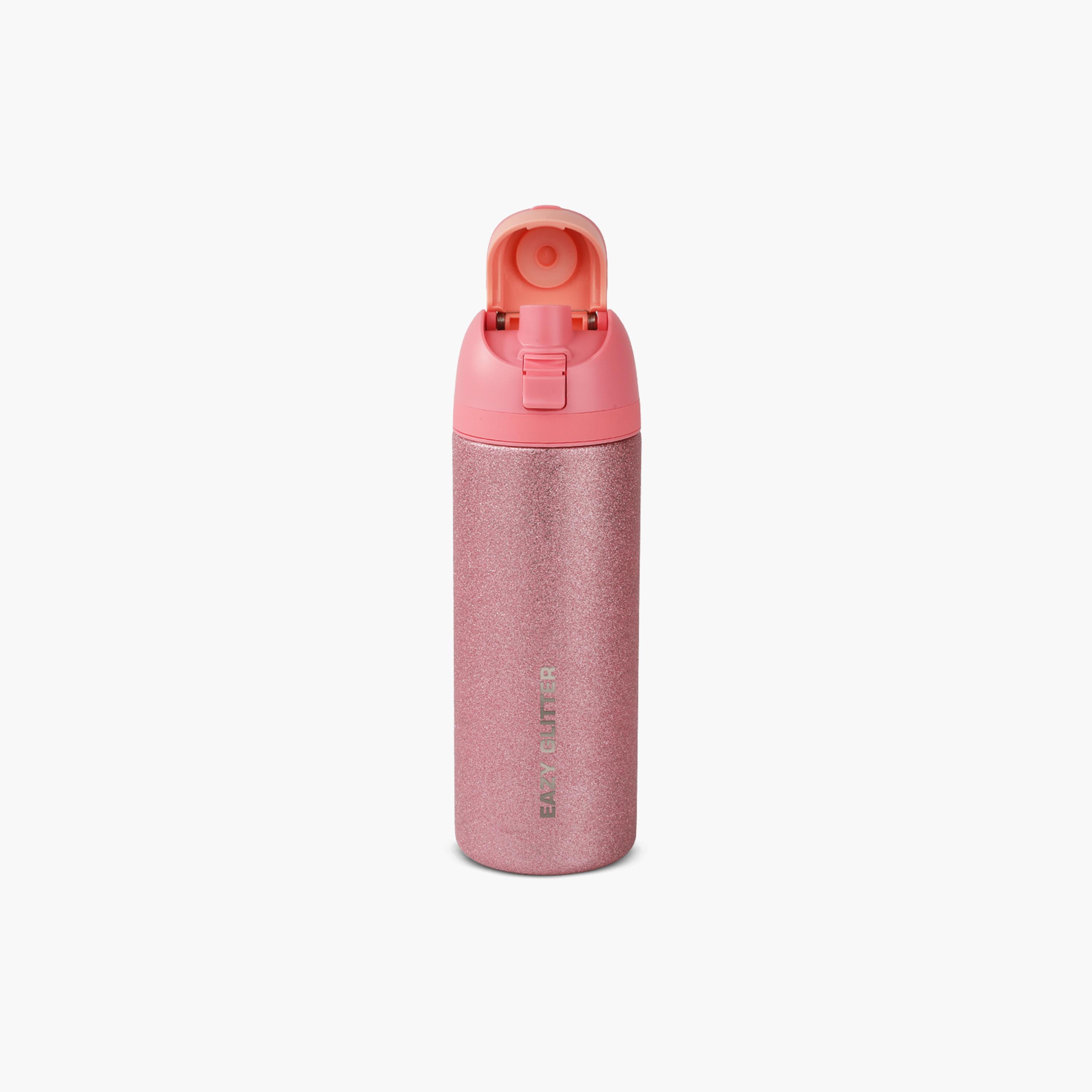 عبوة ماء ستانلس ستيل معزولة بجدار مزدوج وتصميم براق | 720 مل من إيزي كيدز-school-waterbottles-image-12
