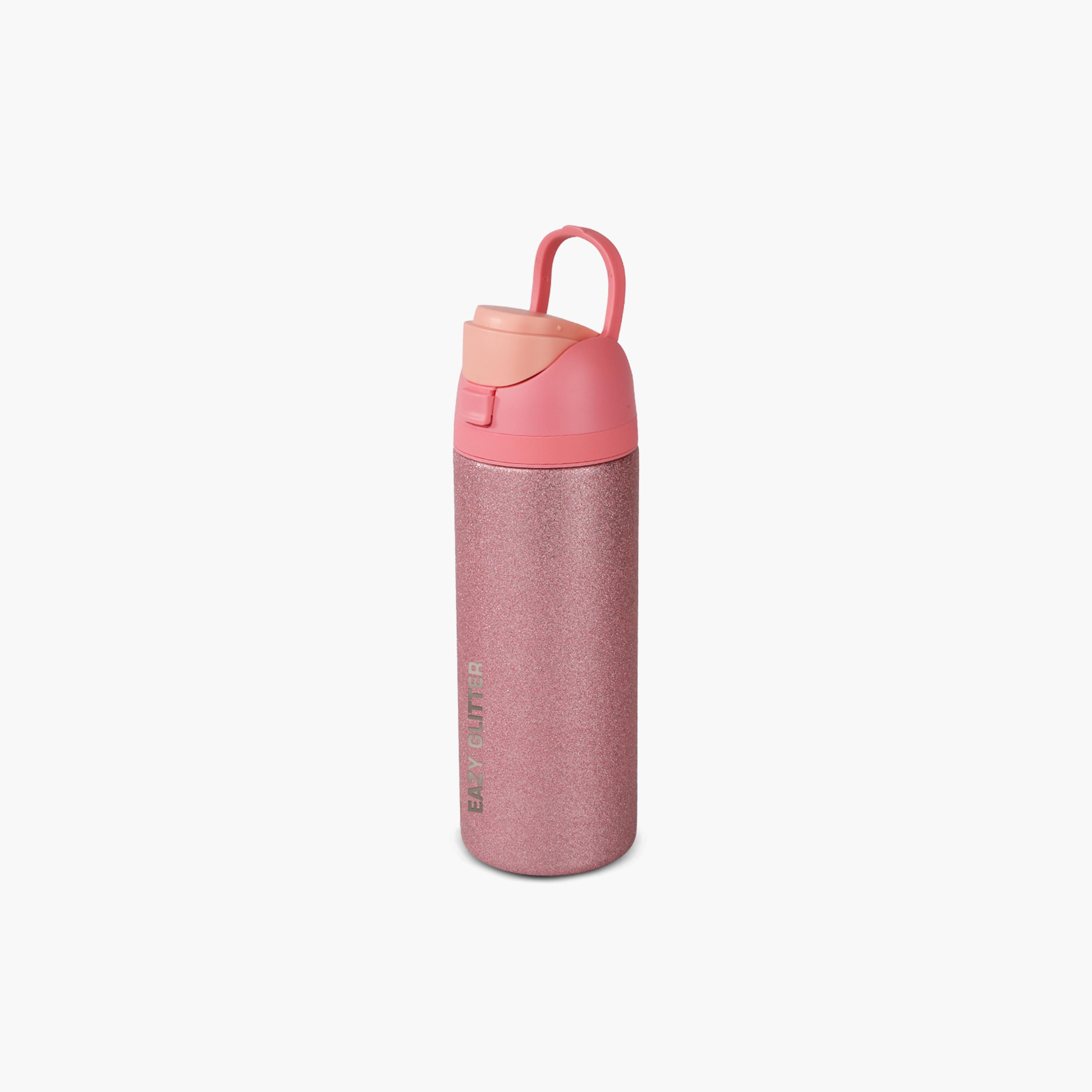 عبوة ماء ستانلس ستيل معزولة بجدار مزدوج وتصميم براق | 720 مل من إيزي كيدز-school-waterbottles-image-4