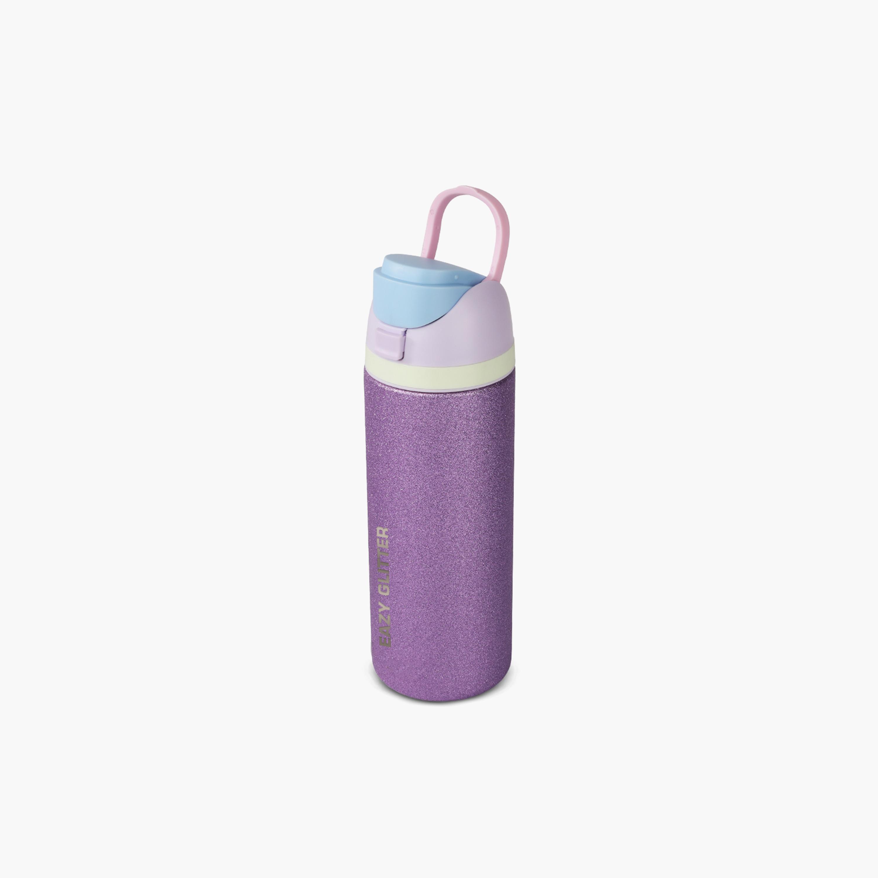 عبوة ماء ستانلس ستيل معزولة بجدار مزدوج وتصميم براق | 720 مل من إيزي كيدز-school-waterbottles-image-4