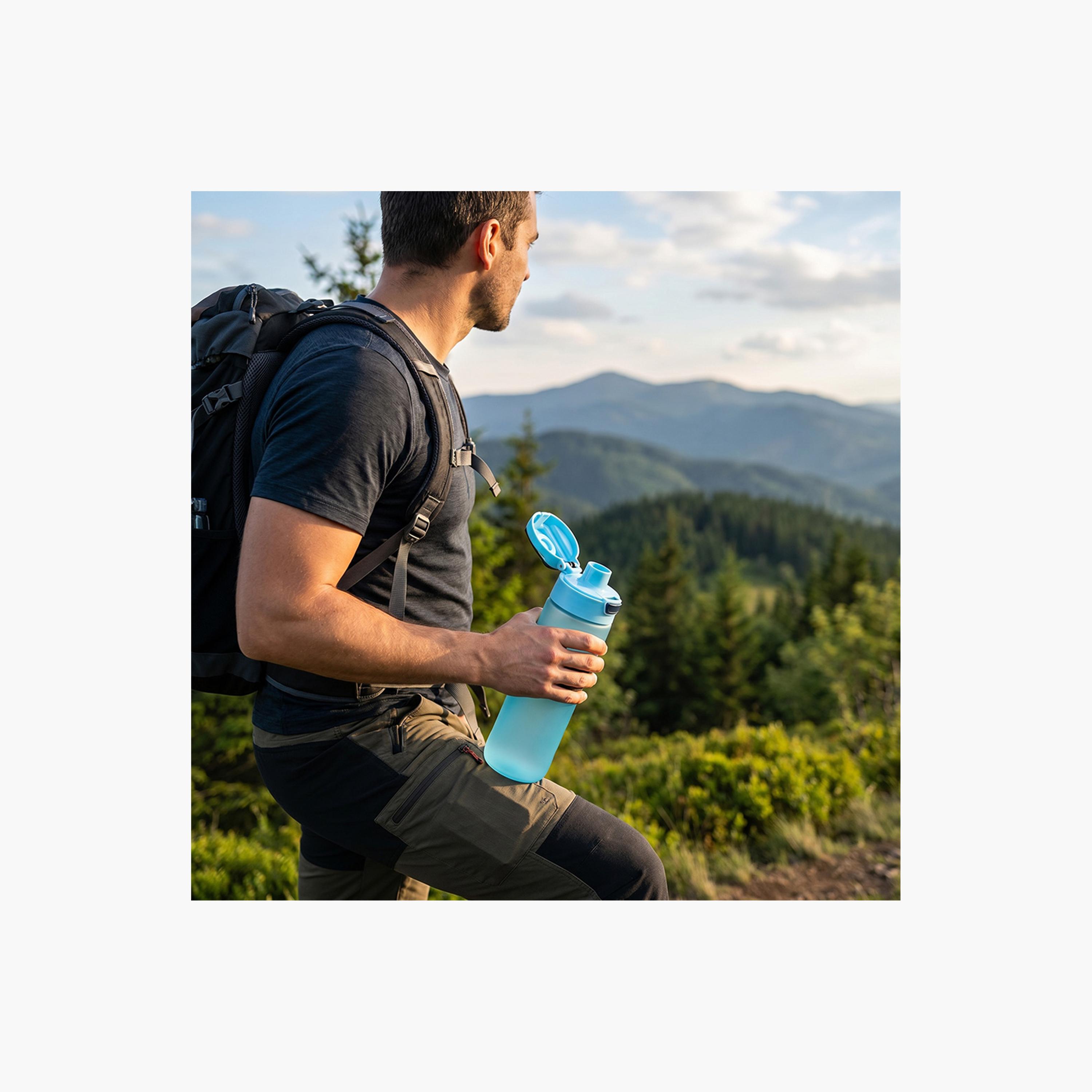 Eazy Kids Tritan Bottle with Spout Lid & Handle - 850 ml-school-waterbottles-image-6
