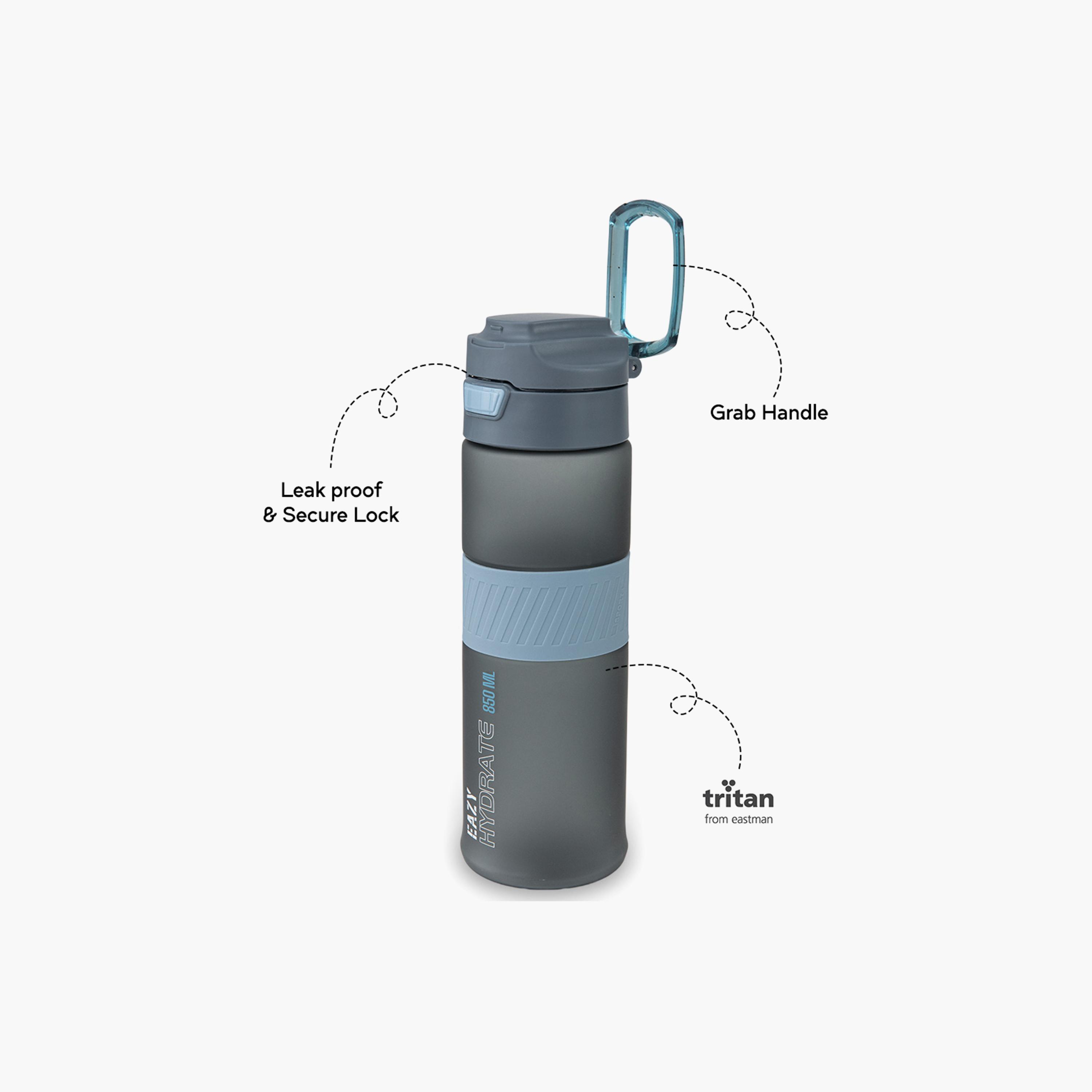 عبوة ماء تريتان مع غطاء بفوهة ومقبض | 850 مل من إيزي كيدز-school-waterbottles-image-7