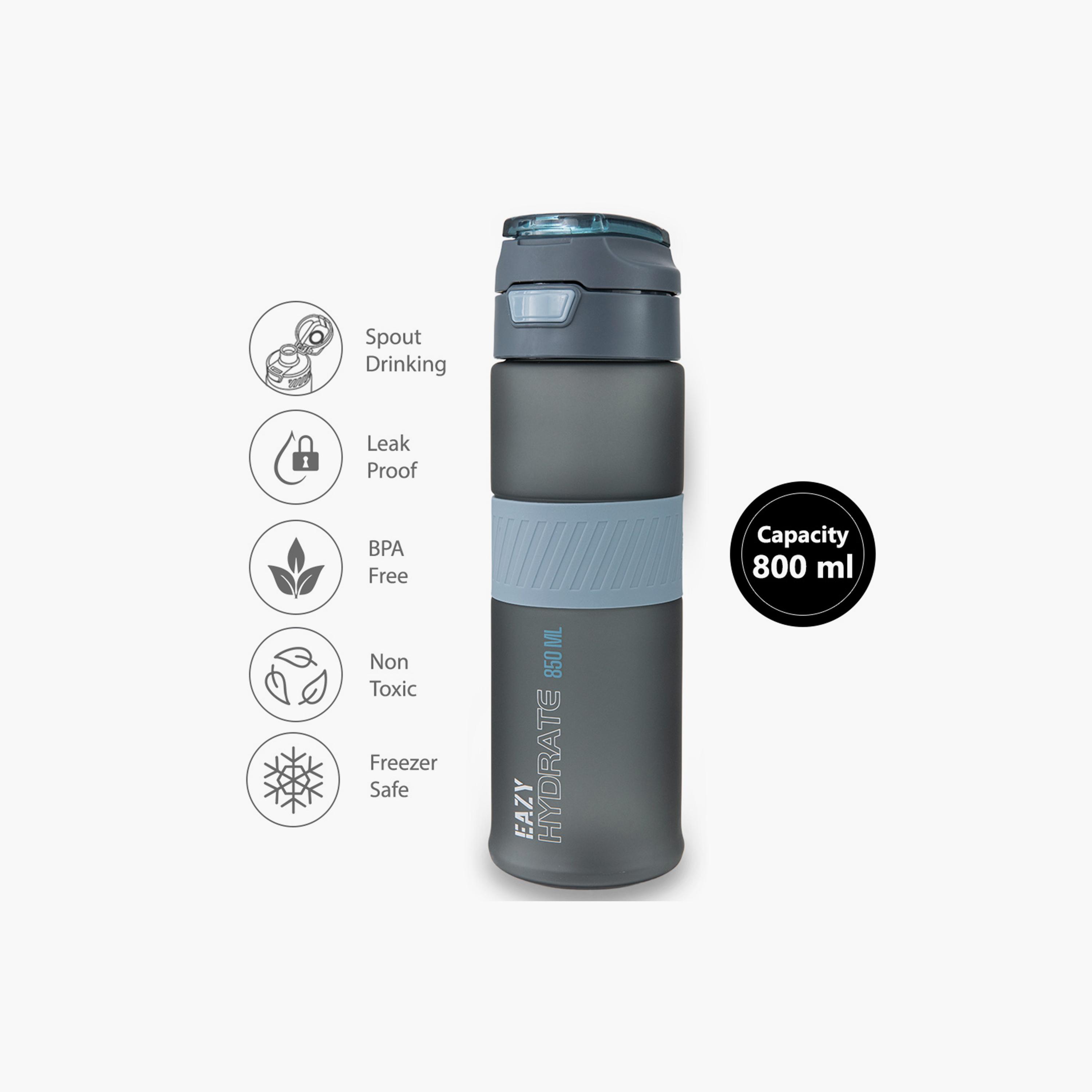 عبوة ماء تريتان مع غطاء بفوهة ومقبض | 850 مل من إيزي كيدز-school-waterbottles-image-8