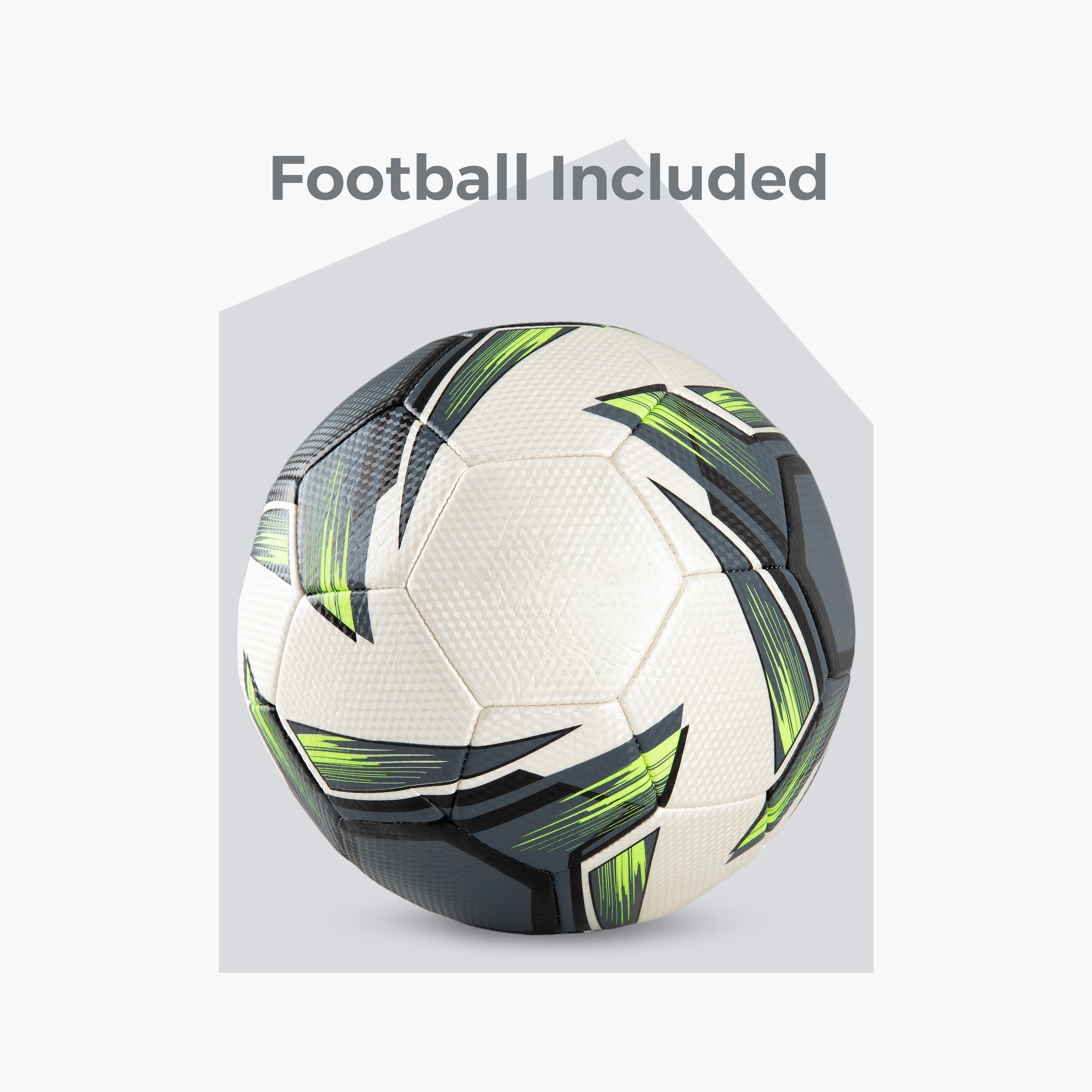 Eazy Kids Footballer Backpack with Free Football - Black-school-bagsandbackpacks-backpacks-image-2