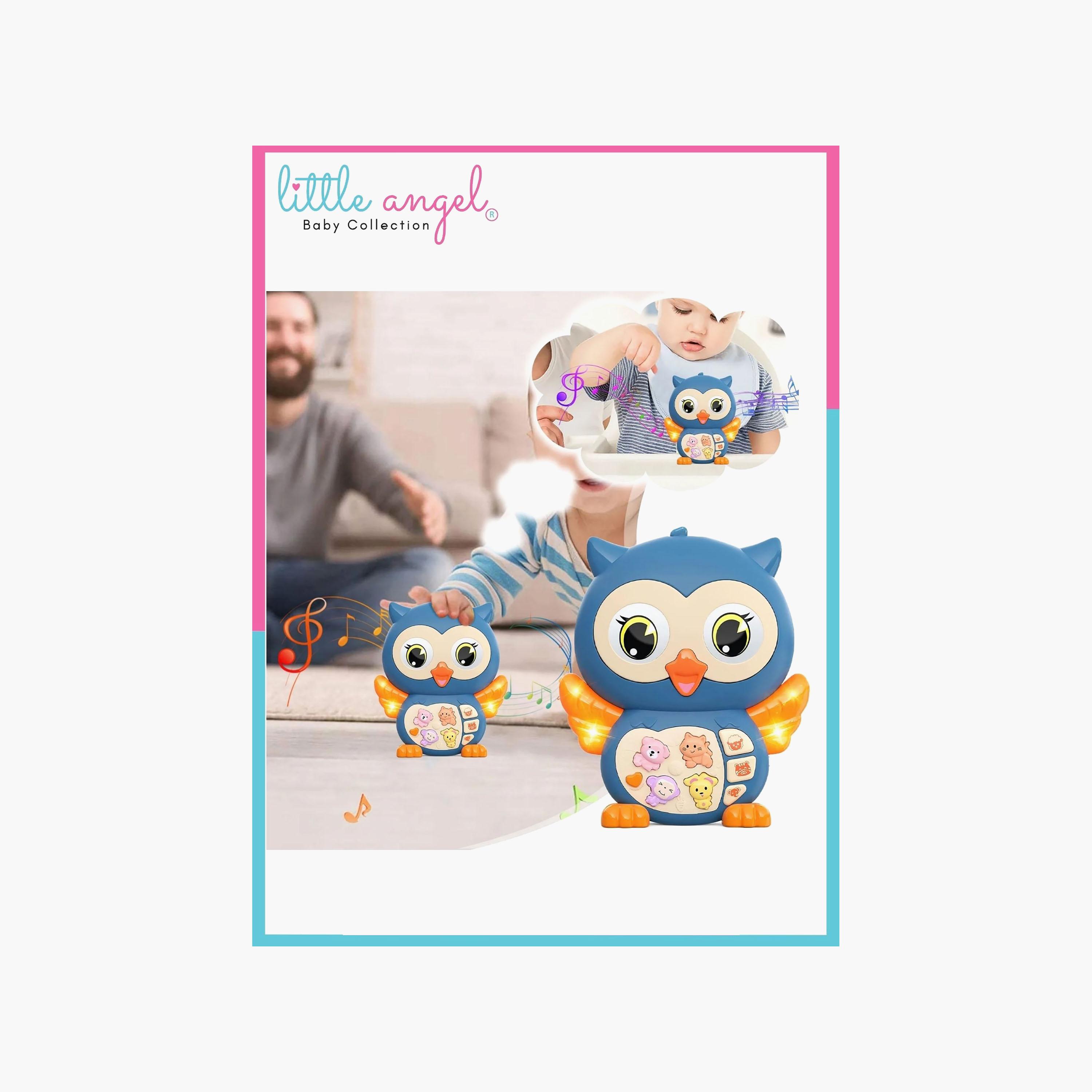 لعبة بومة موسيقية مع إضاءة وصوت من ليتل أنجل-toys-babyandtoddlertoys-lightsandmusicaltoys-image-3