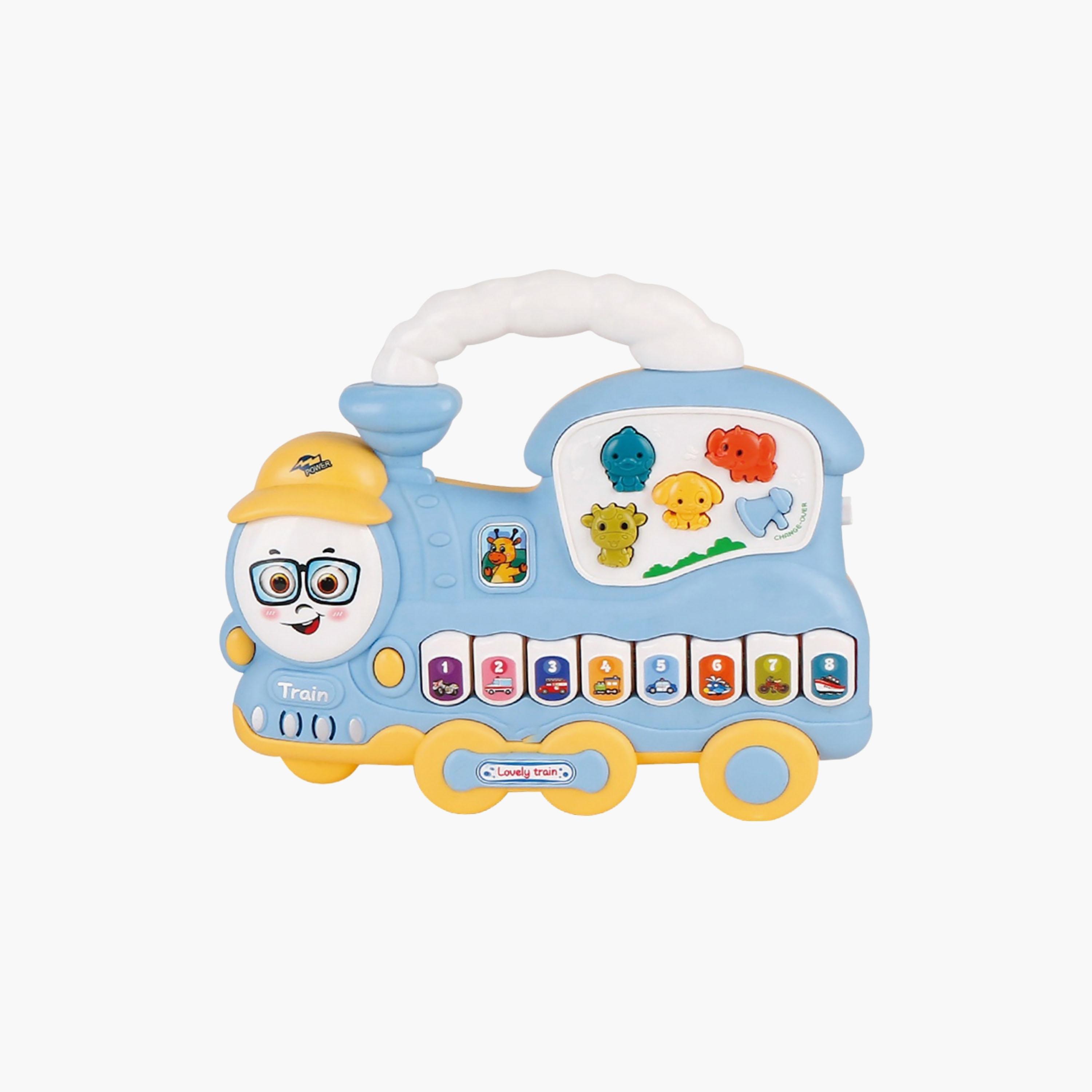 لعبة قطار موسيقي مع إضاءة وتعليم من ليتل أنجل-toys-babyandtoddlertoys-lightsandmusicaltoys-image-1