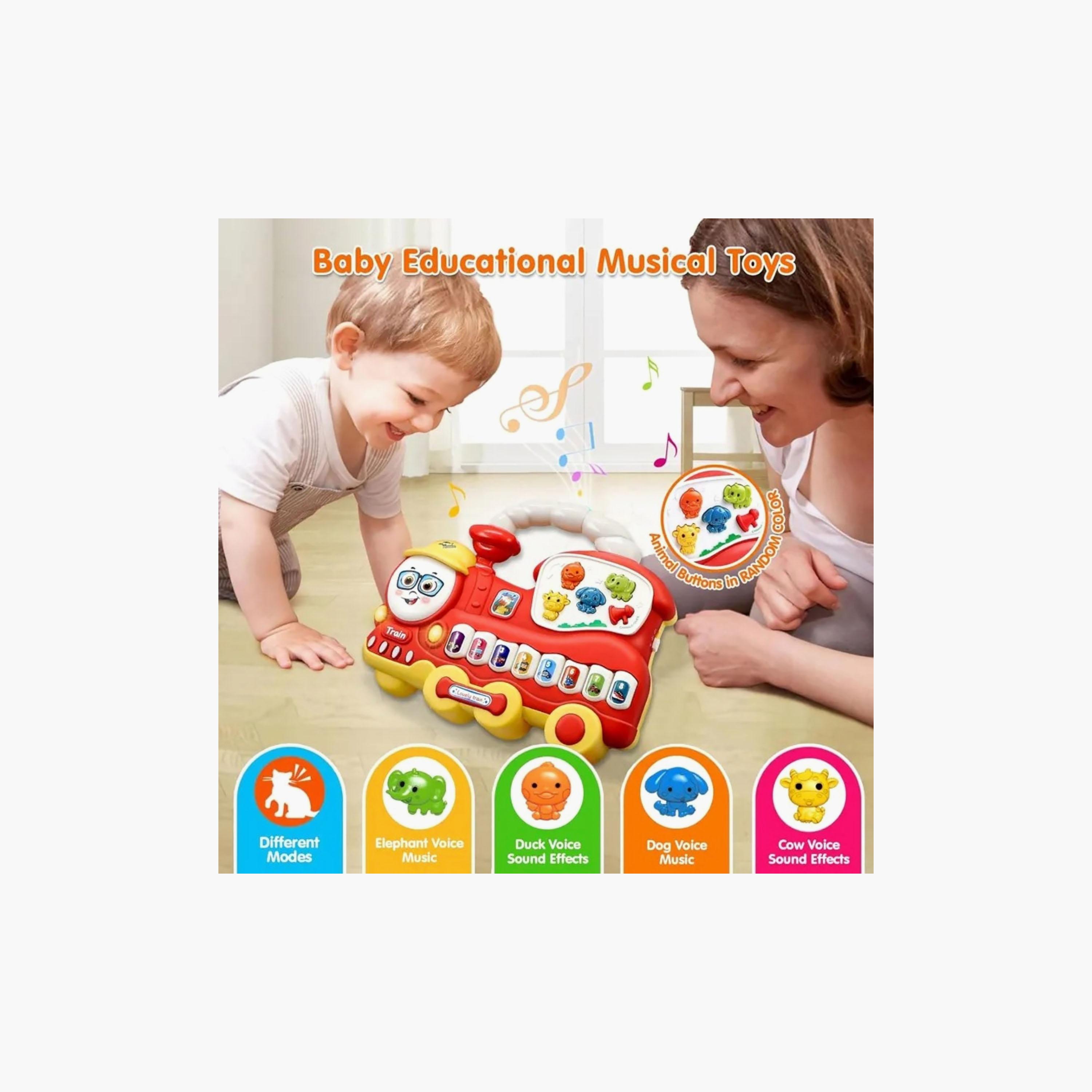 لعبة قطار موسيقي مع إضاءة وتعليم من ليتل أنجل-toys-babyandtoddlertoys-lightsandmusicaltoys-image-5