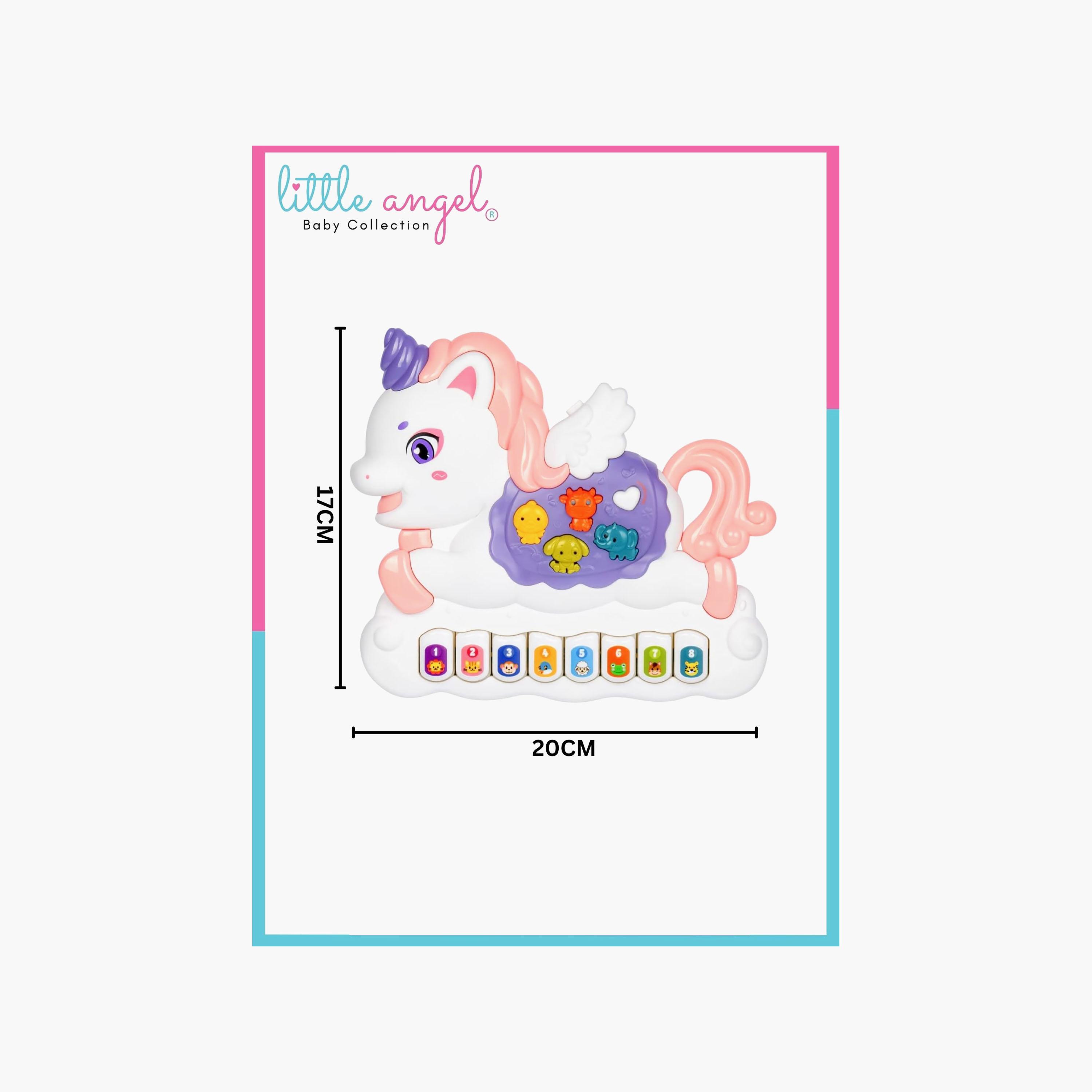 Little Angel Musical Unicorn Toy with Light & Sound-toys-babyandtoddlertoys-lightsandmusicaltoys-image-7