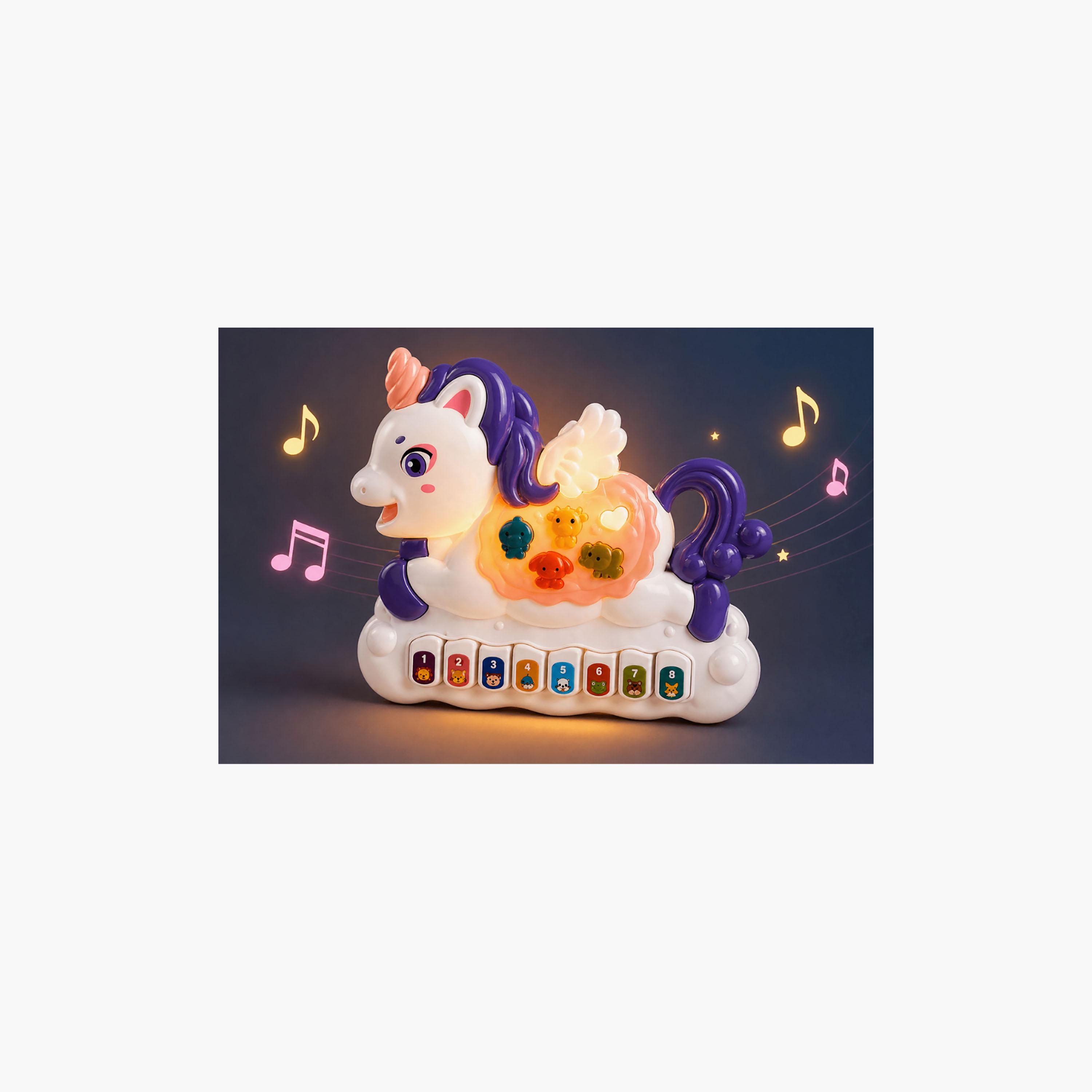 Little Angel Musical Unicorn Toy with Light & Sound-toys-babyandtoddlertoys-lightsandmusicaltoys-image-7